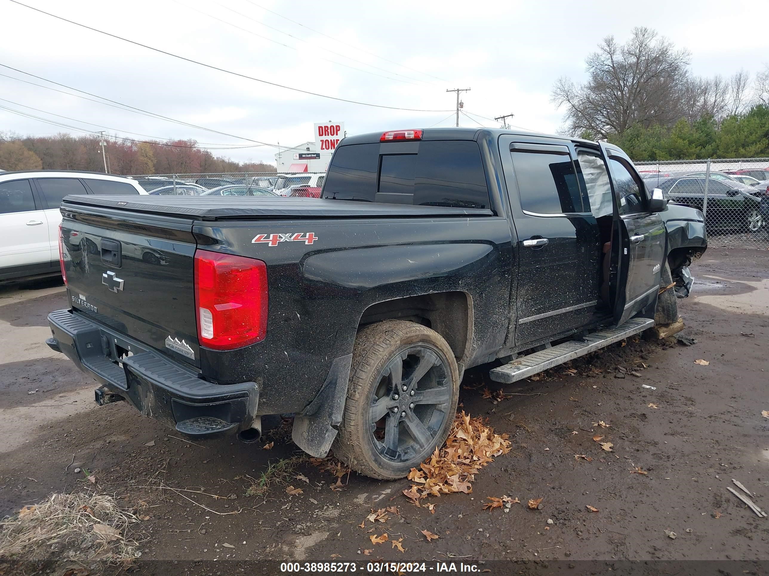 2016 Chevrolet Silverado 1500 High Country vin: 3GCUKTEC5GG155505