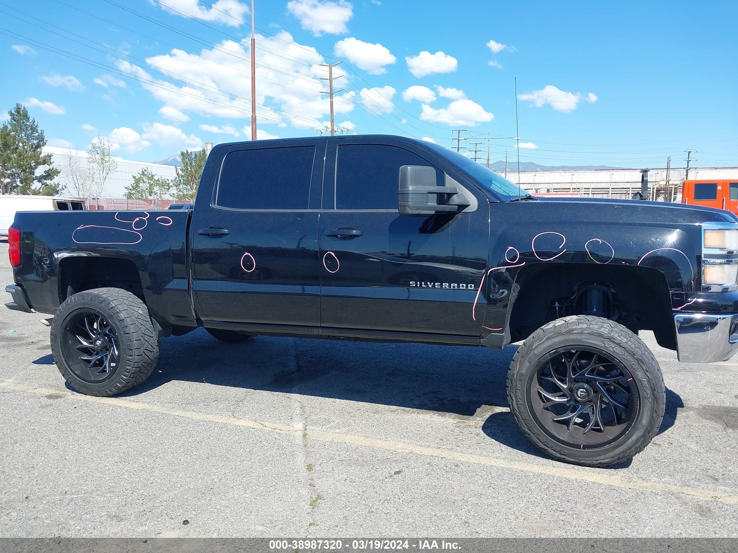 2014 Chevrolet Silverado 1500 1Lt vin: 3GCPCREC5EG555056