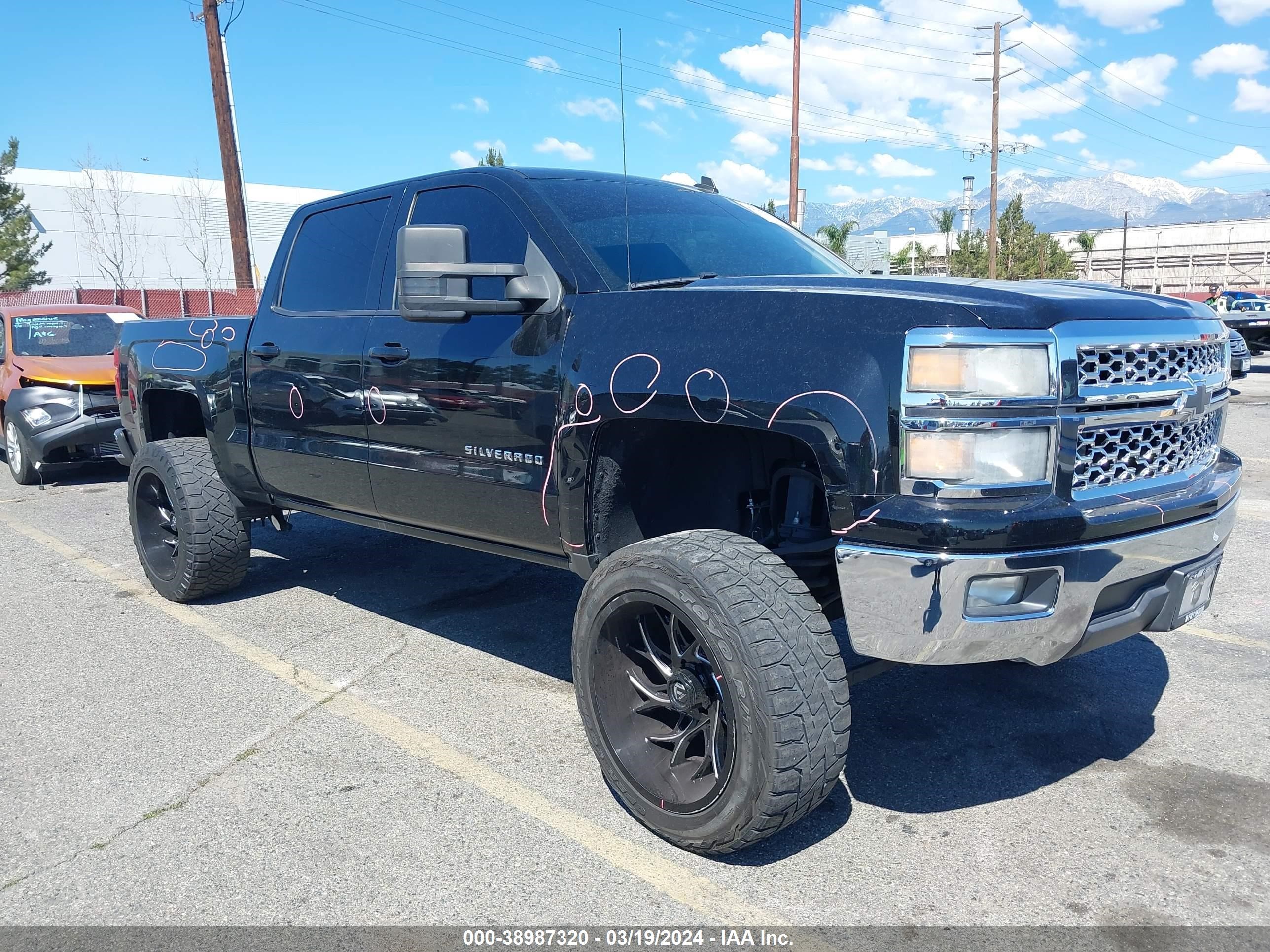 2014 Chevrolet Silverado 1500 1Lt vin: 3GCPCREC5EG555056