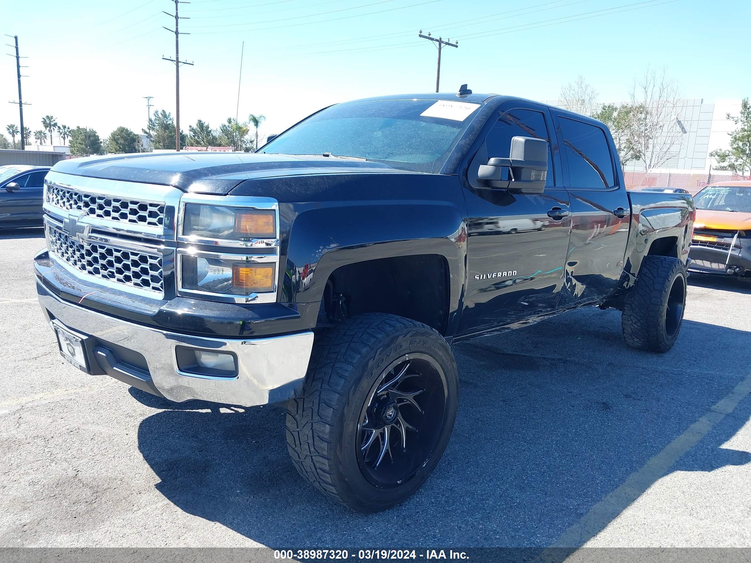 2014 Chevrolet Silverado 1500 1Lt vin: 3GCPCREC5EG555056