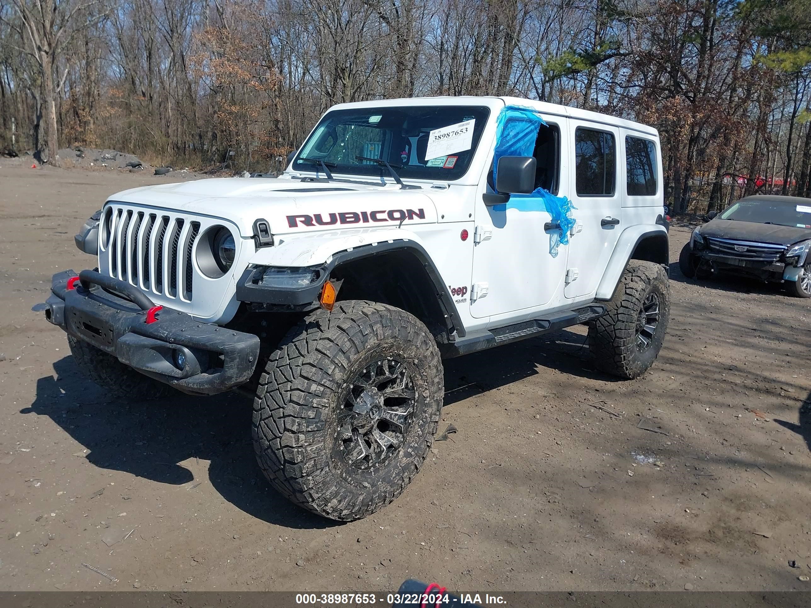 2020 Jeep Wrangler Unlimited Rubicon 4X4 vin: 1C4HJXFG4LW210471
