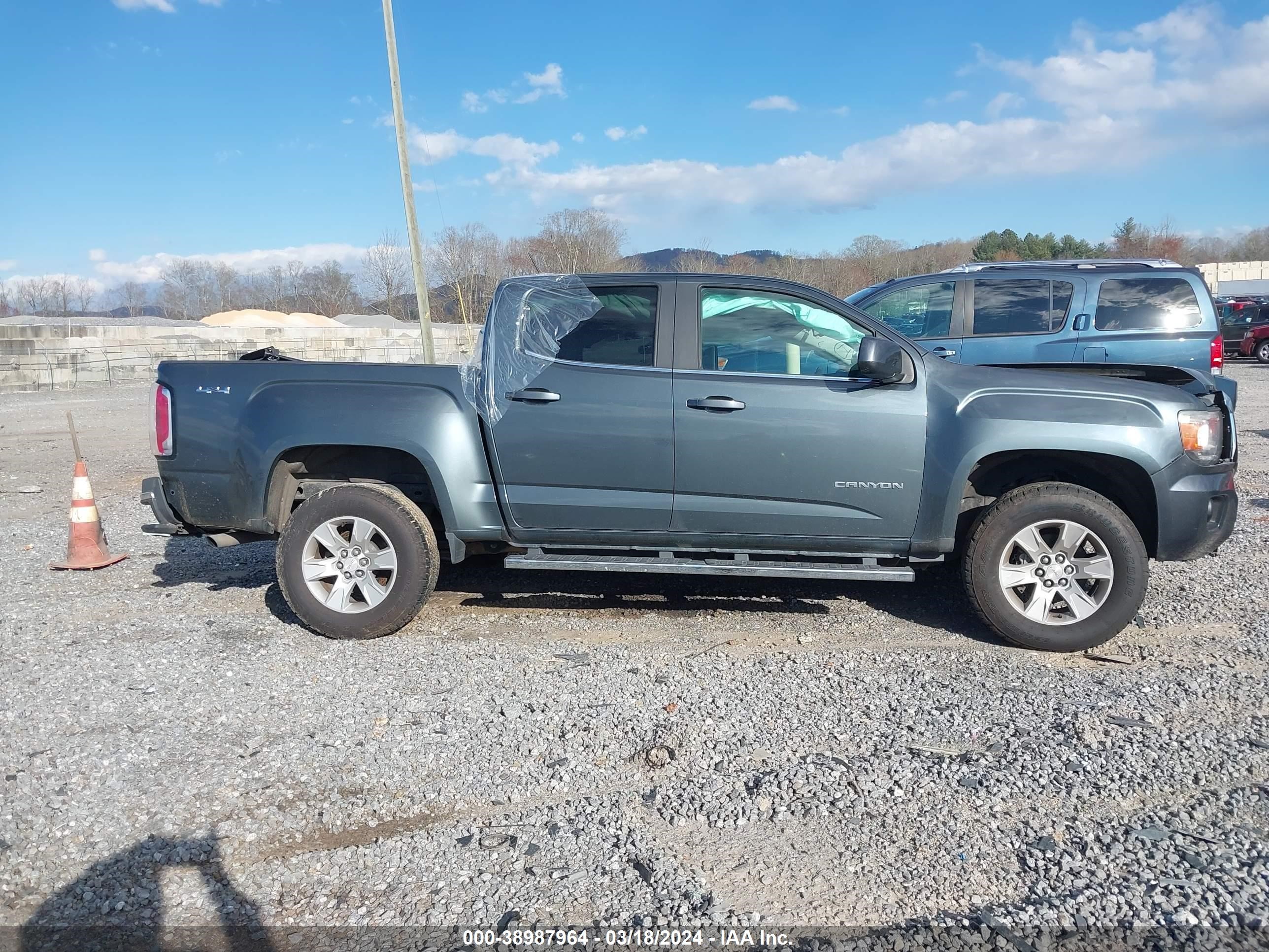 2015 GMC Canyon Sle vin: 1GTG6BE3XF1172213