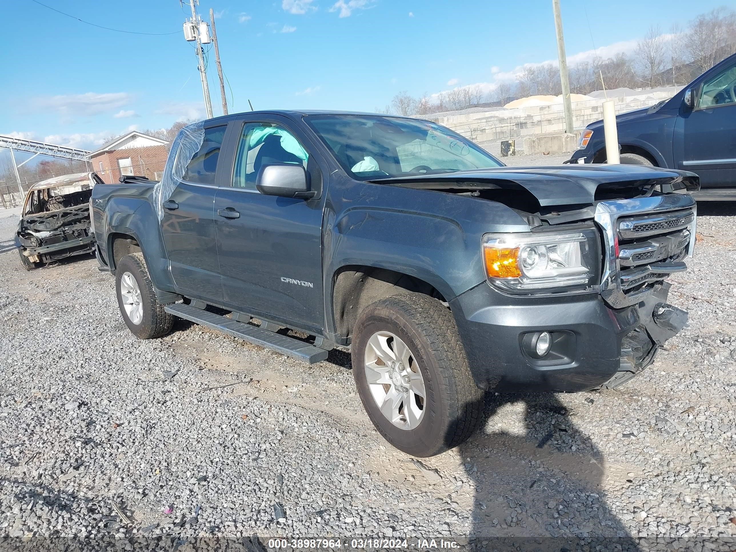 2015 GMC Canyon Sle vin: 1GTG6BE3XF1172213