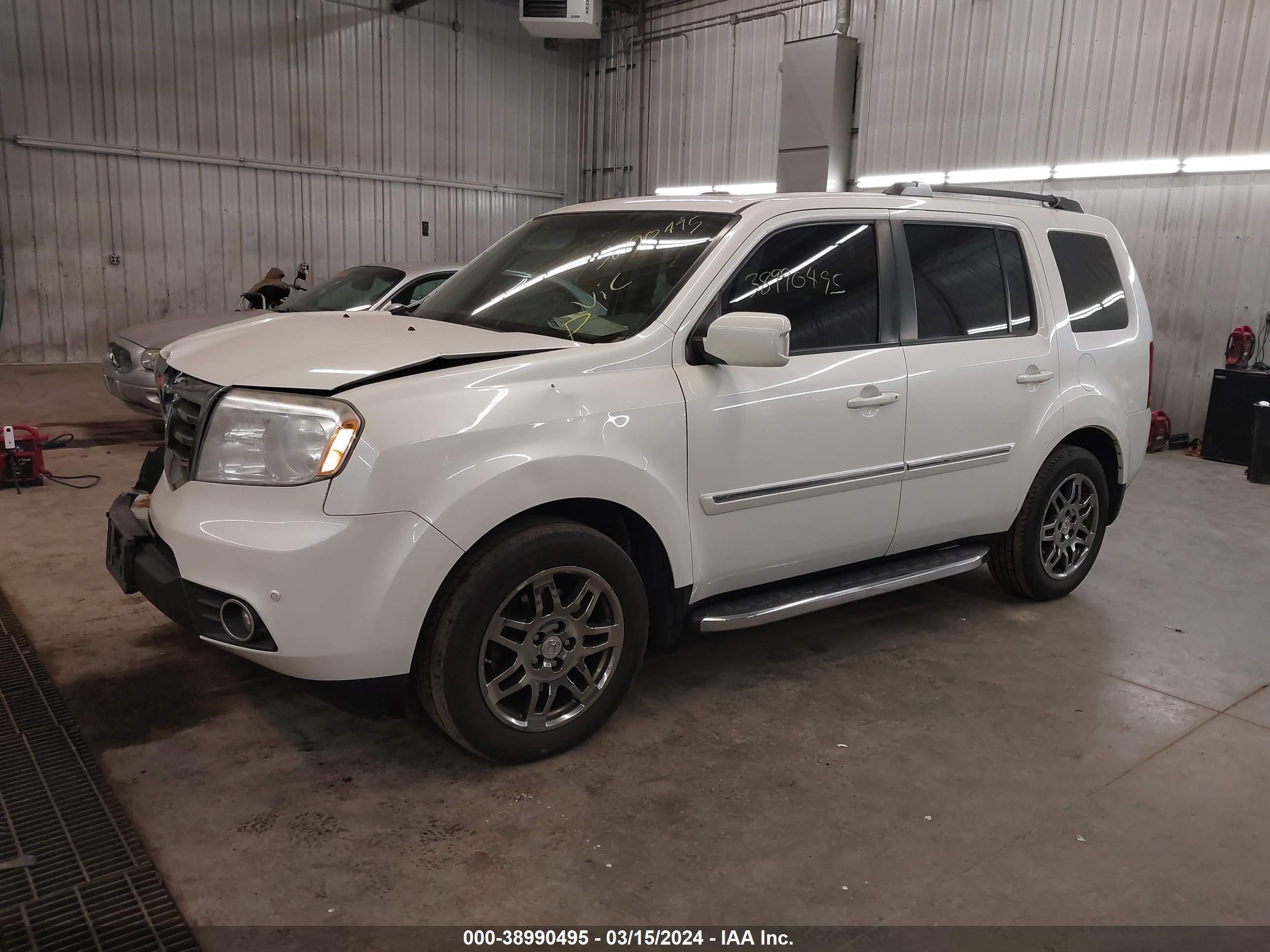 2012 Honda Pilot Touring vin: 5FNYF4H97CB041470