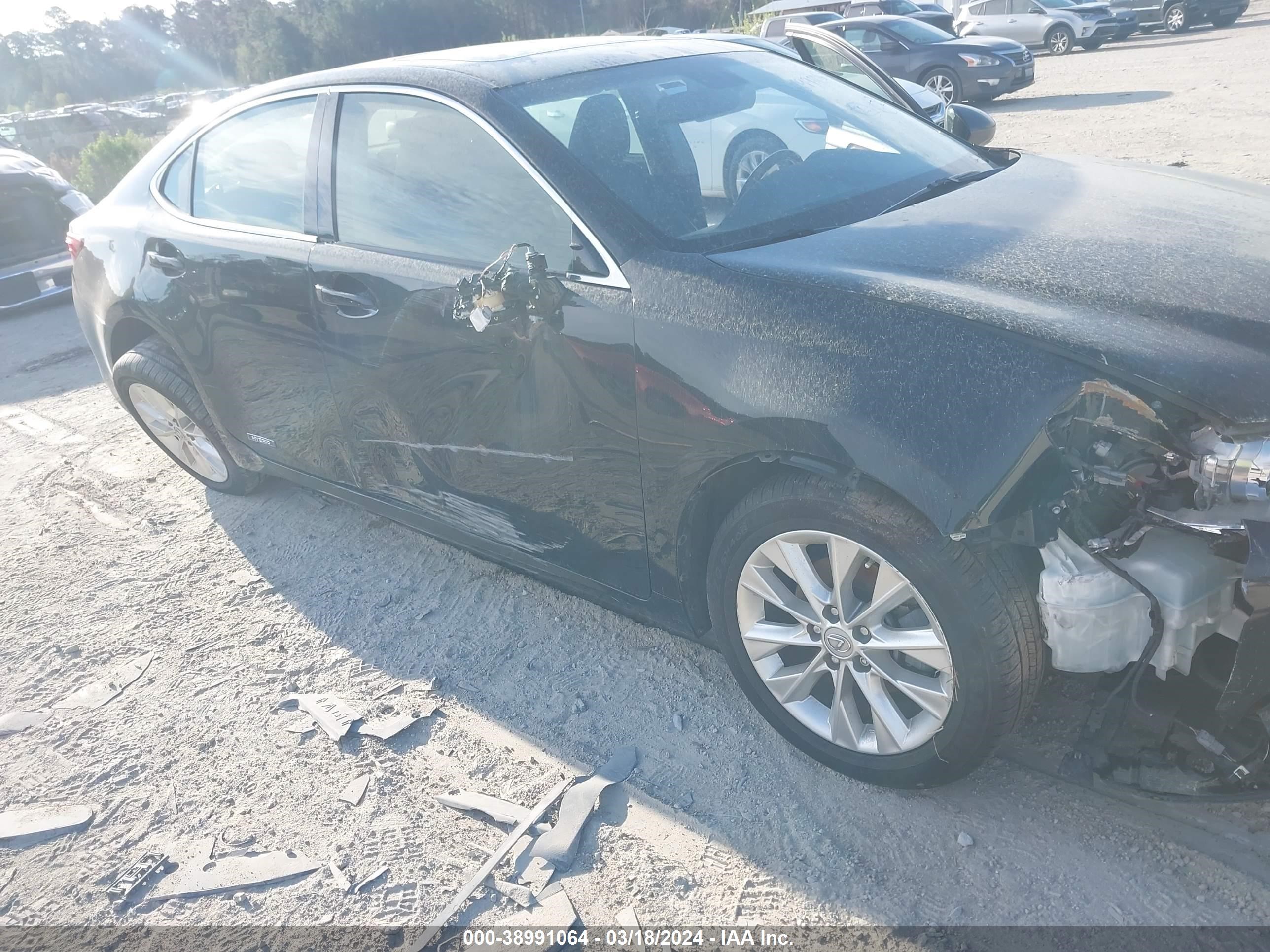 2013 Lexus Es 300H vin: JTHBW1GG7D2024675