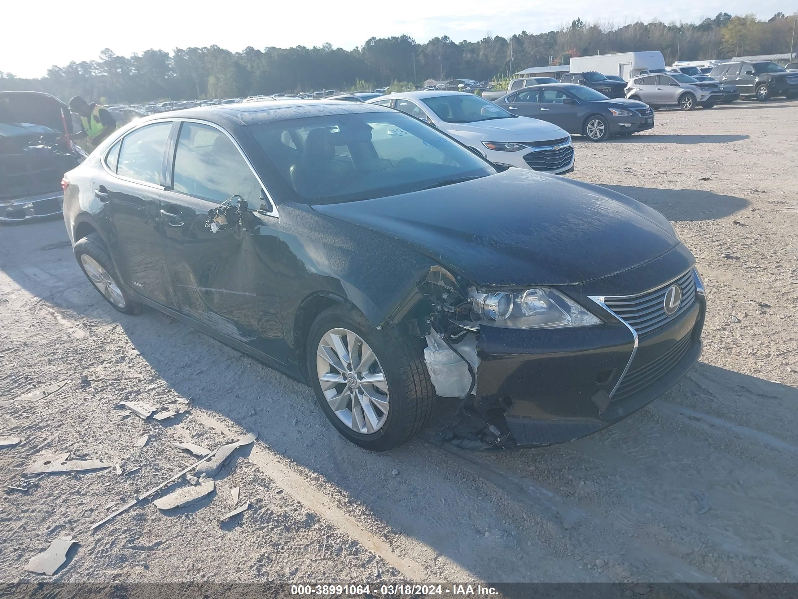 2013 Lexus Es 300H vin: JTHBW1GG7D2024675