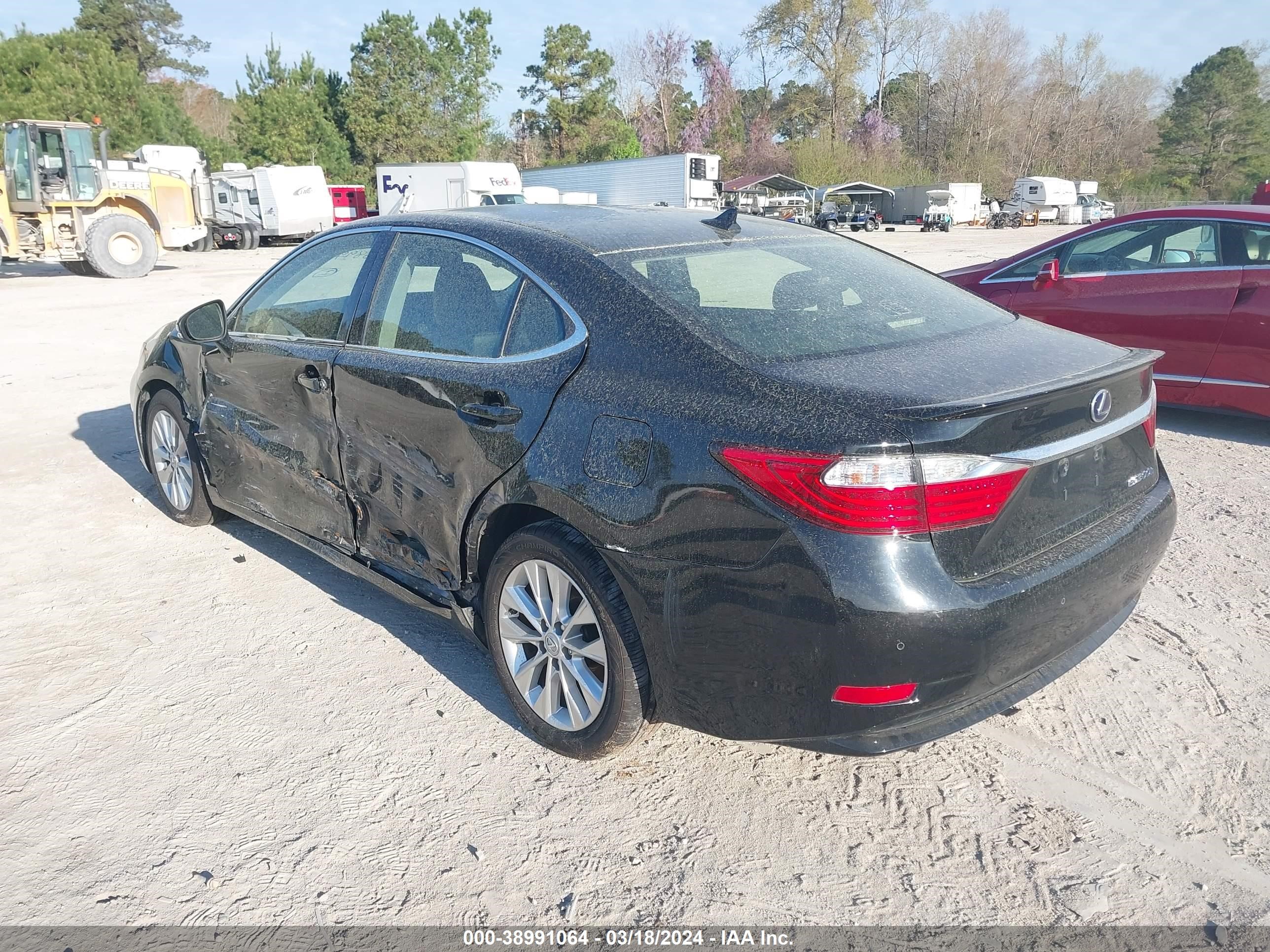 2013 Lexus Es 300H vin: JTHBW1GG7D2024675