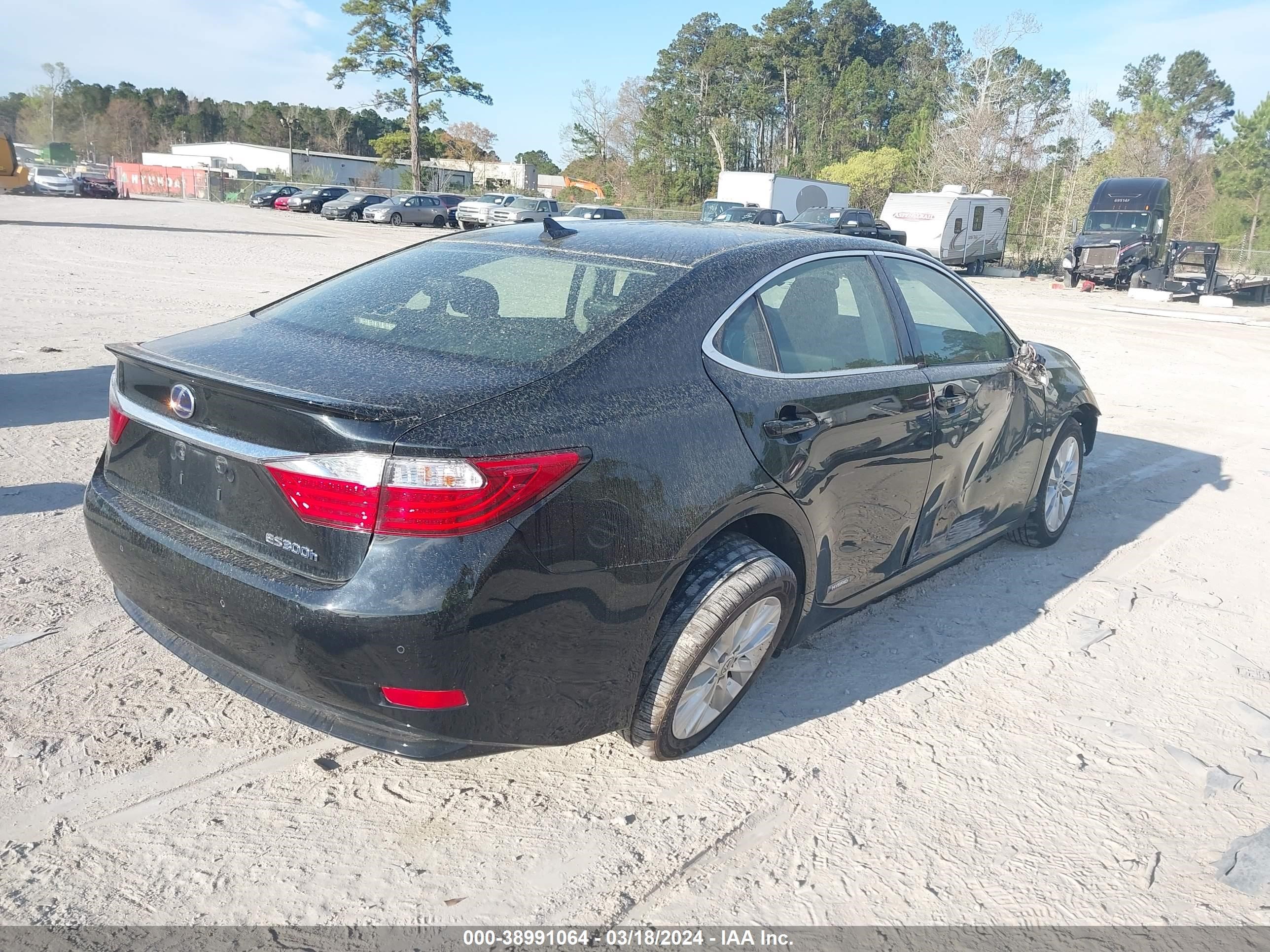 2013 Lexus Es 300H vin: JTHBW1GG7D2024675