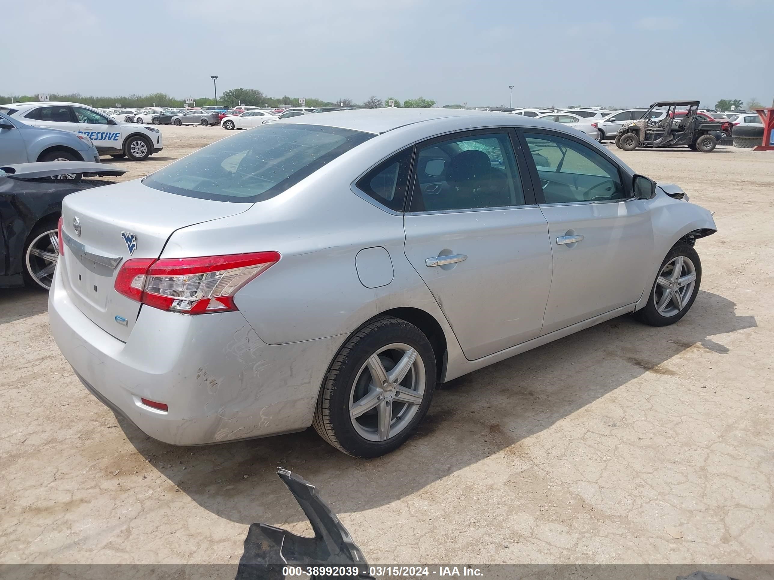 2014 Nissan Sentra S vin: 3N1AB7AP0EL684080