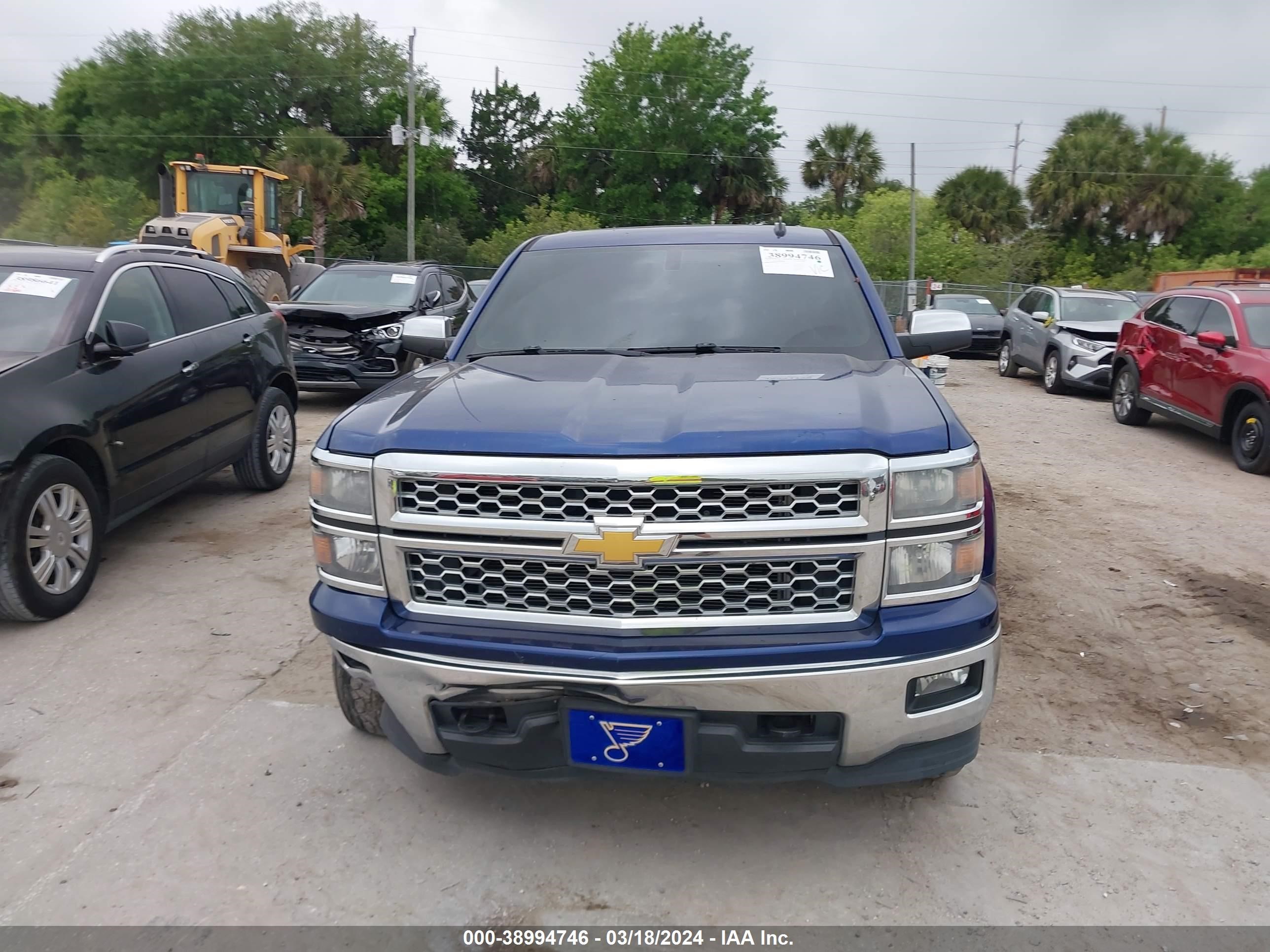 2014 Chevrolet Silverado 1500 1Lt vin: 1GCVKREH5EZ285753