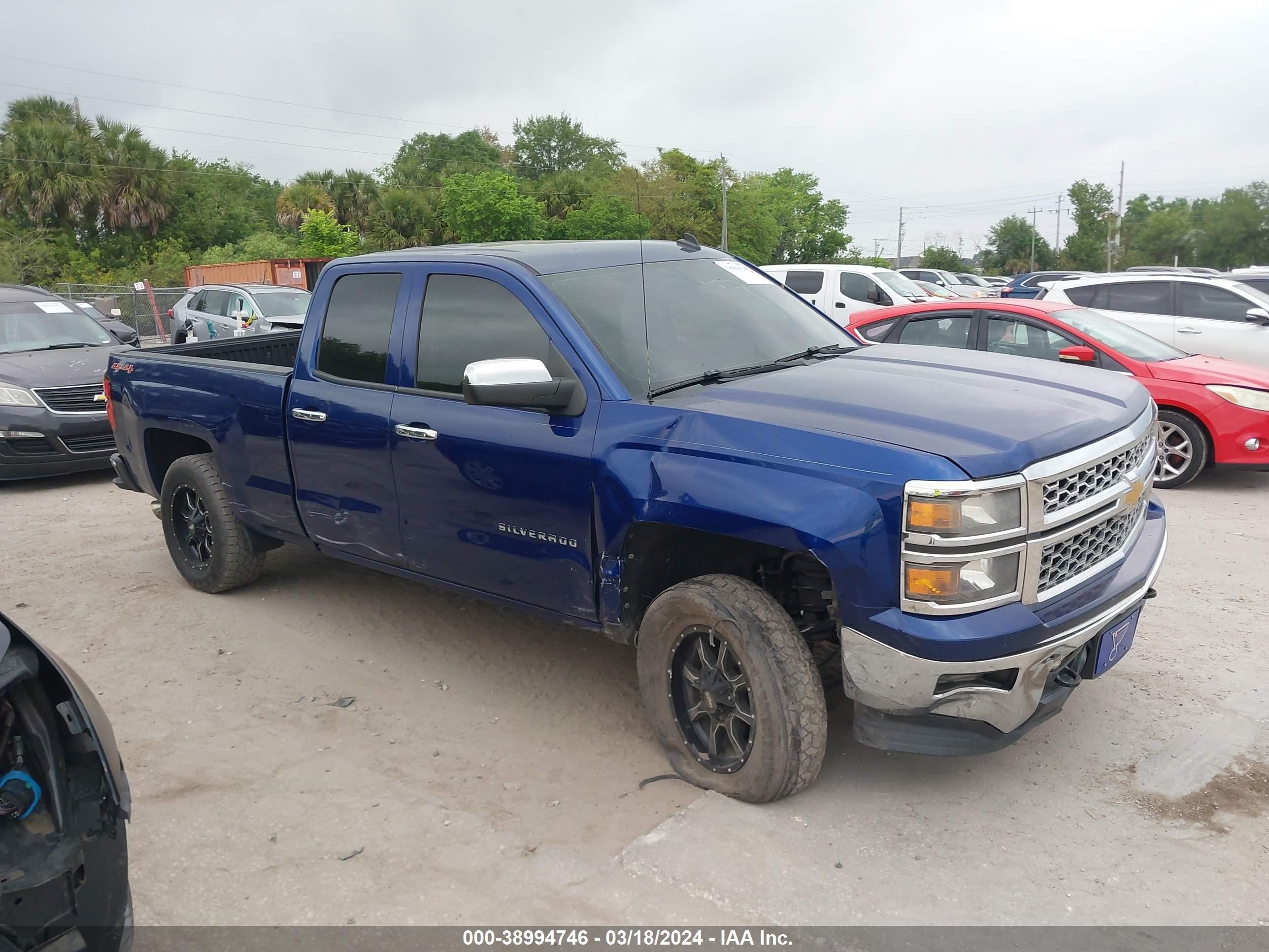 2014 Chevrolet Silverado 1500 1Lt vin: 1GCVKREH5EZ285753