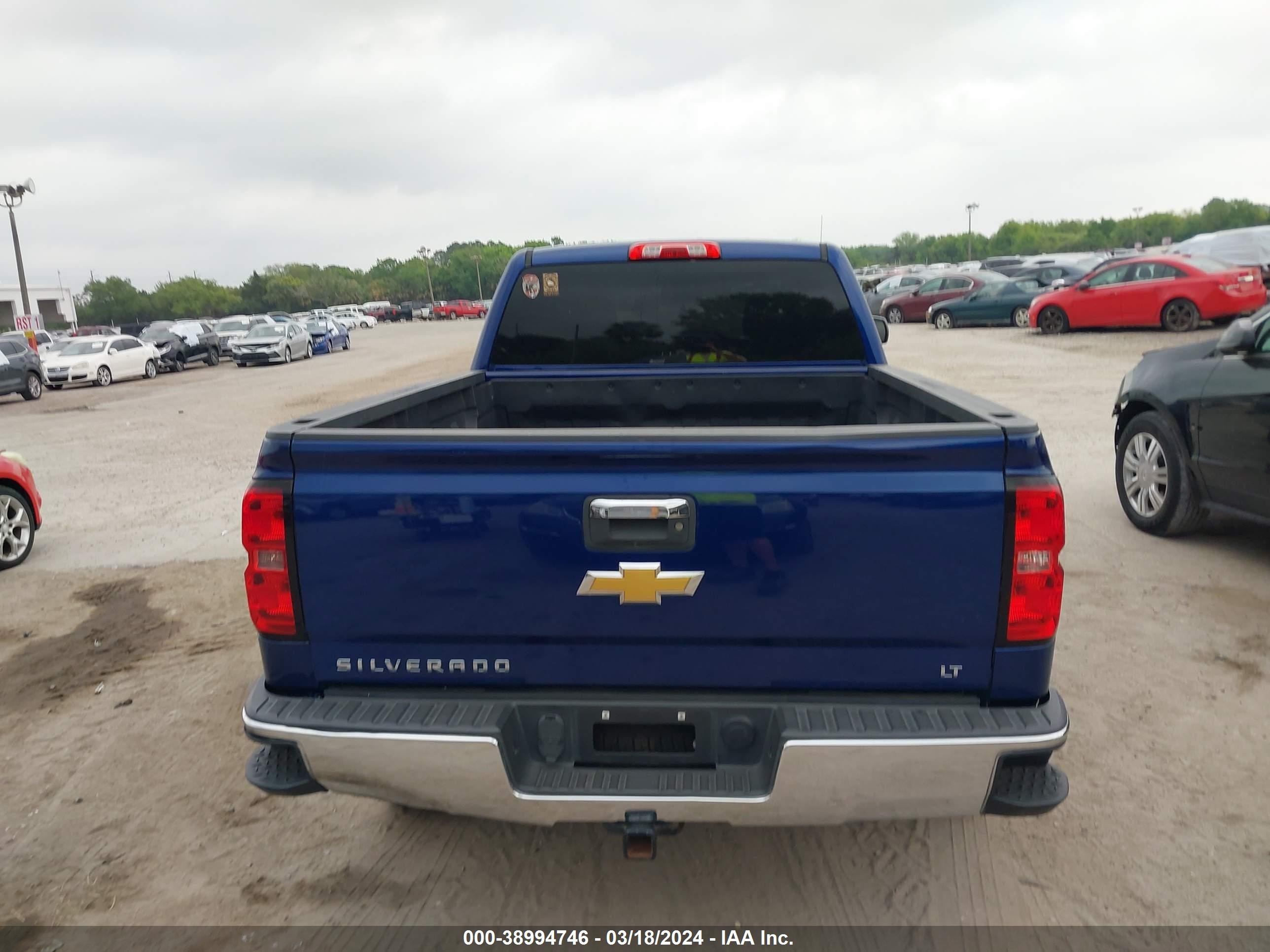 2014 Chevrolet Silverado 1500 1Lt vin: 1GCVKREH5EZ285753