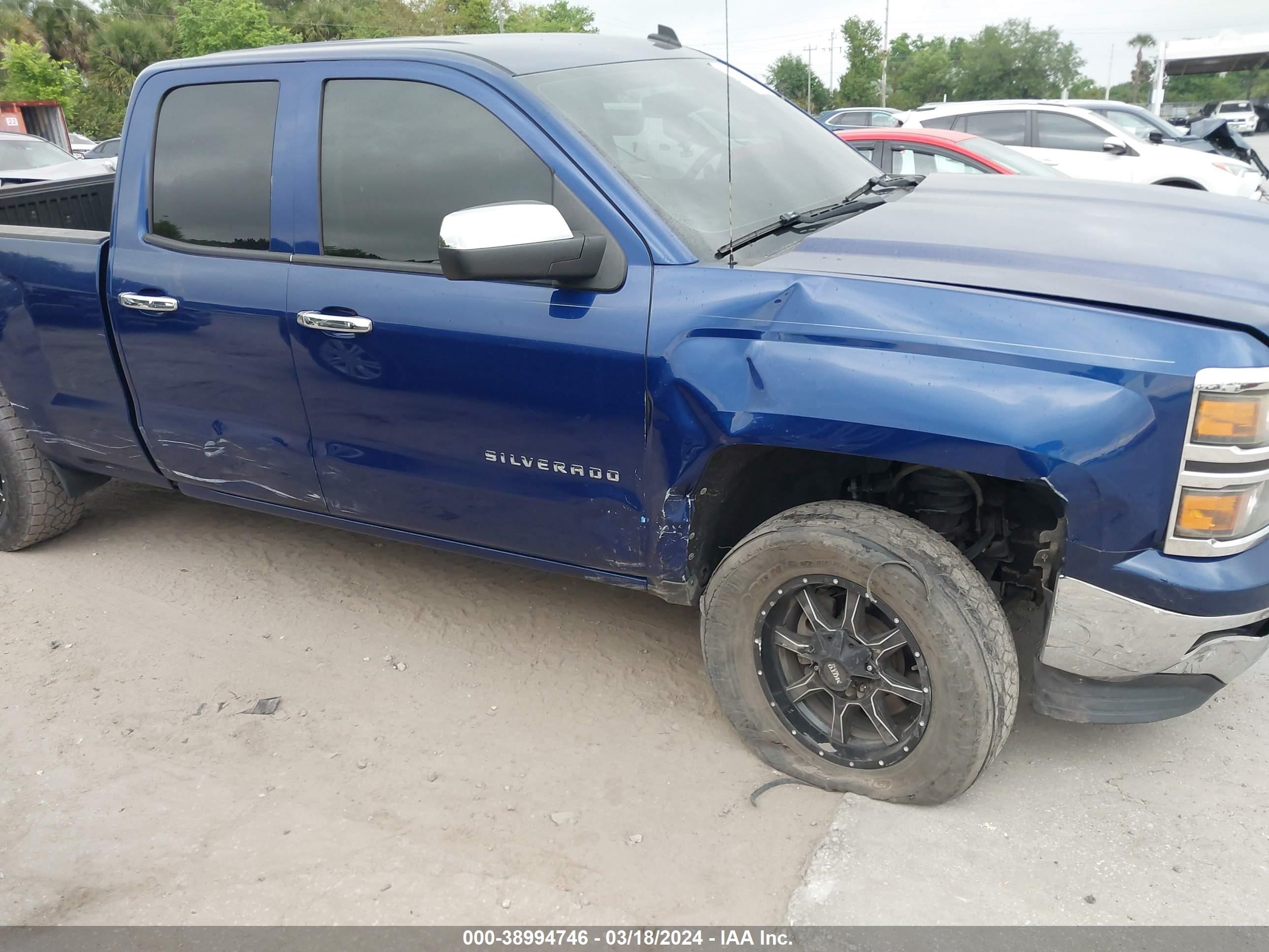 2014 Chevrolet Silverado 1500 1Lt vin: 1GCVKREH5EZ285753