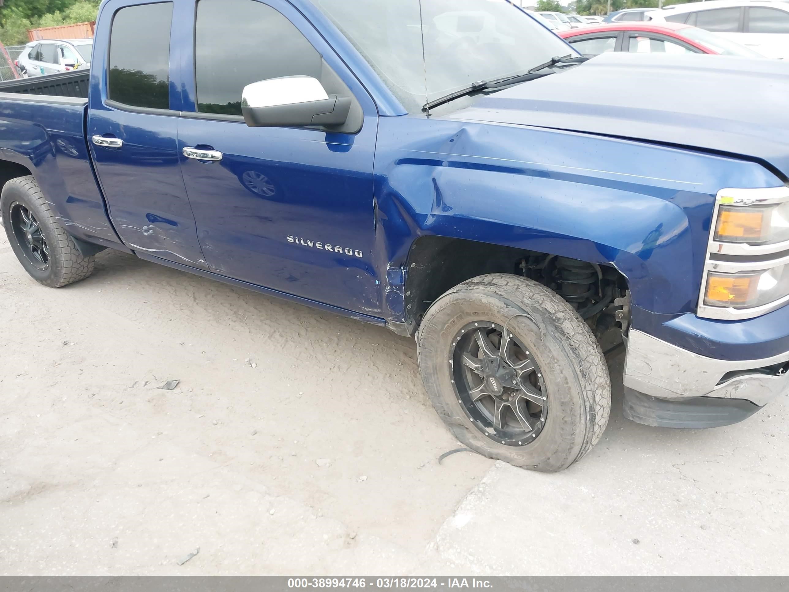 2014 Chevrolet Silverado 1500 1Lt vin: 1GCVKREH5EZ285753