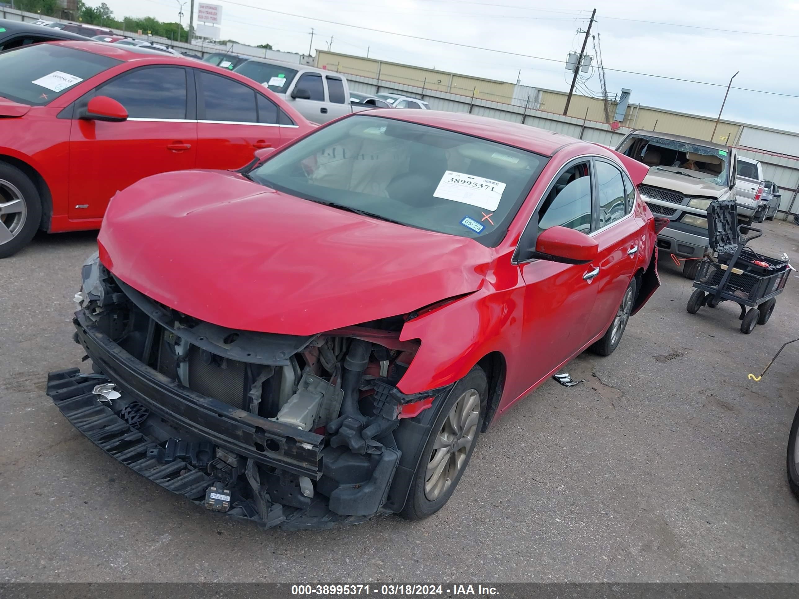 2018 Nissan Sentra Sv vin: 3N1AB7APXJL627363