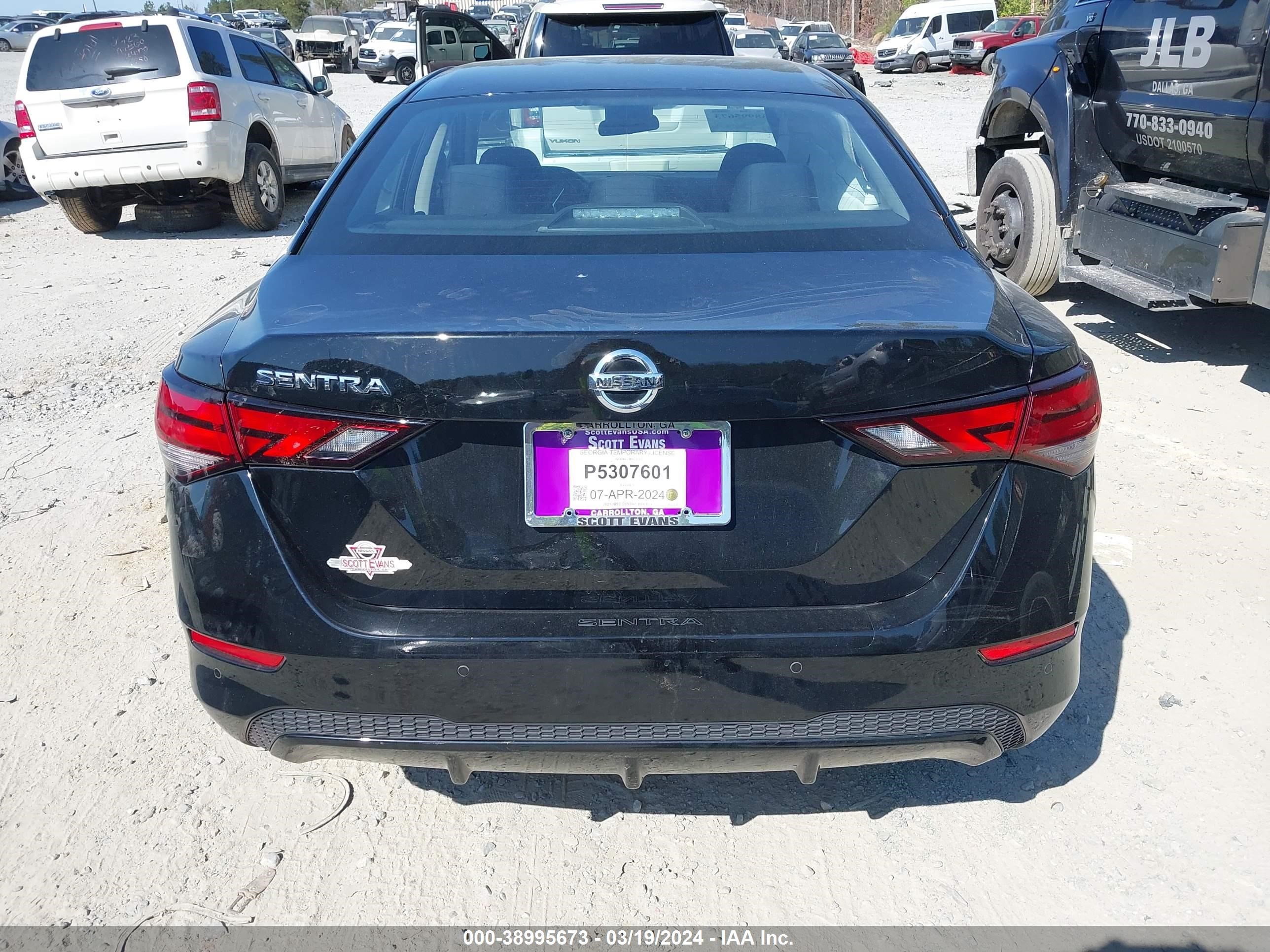 2021 Nissan Sentra S Xtronic Cvt vin: 3N1AB8BV4MY295379