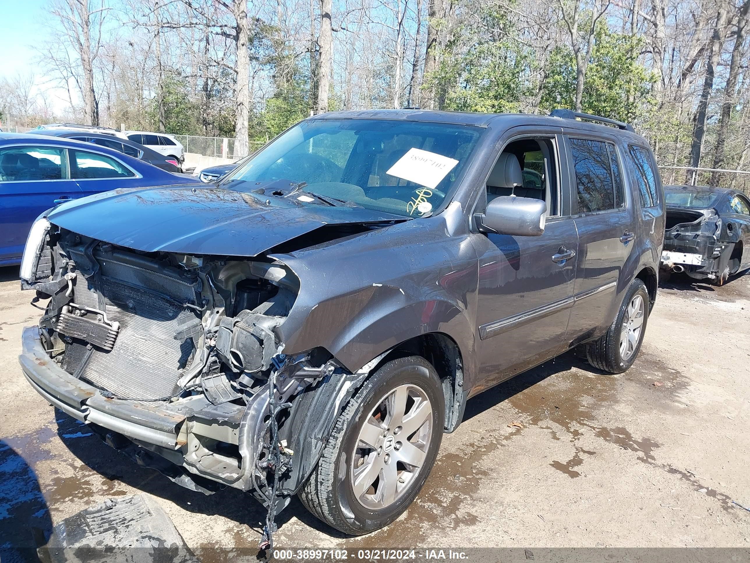 2015 Honda Pilot Touring vin: 5FNYF4H91FB049309