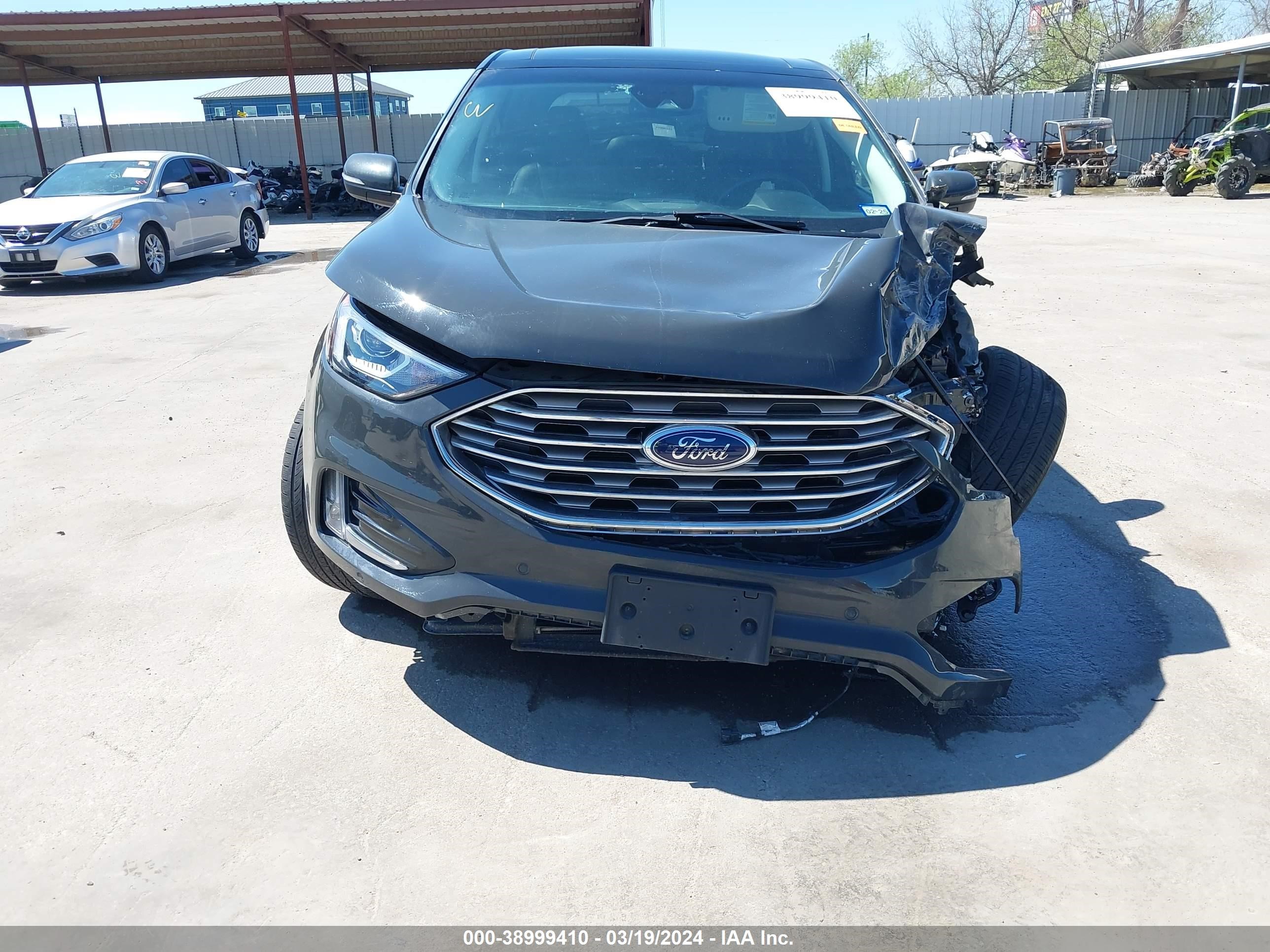 2021 Ford Edge Titanium vin: 2FMPK3K91MBA15564