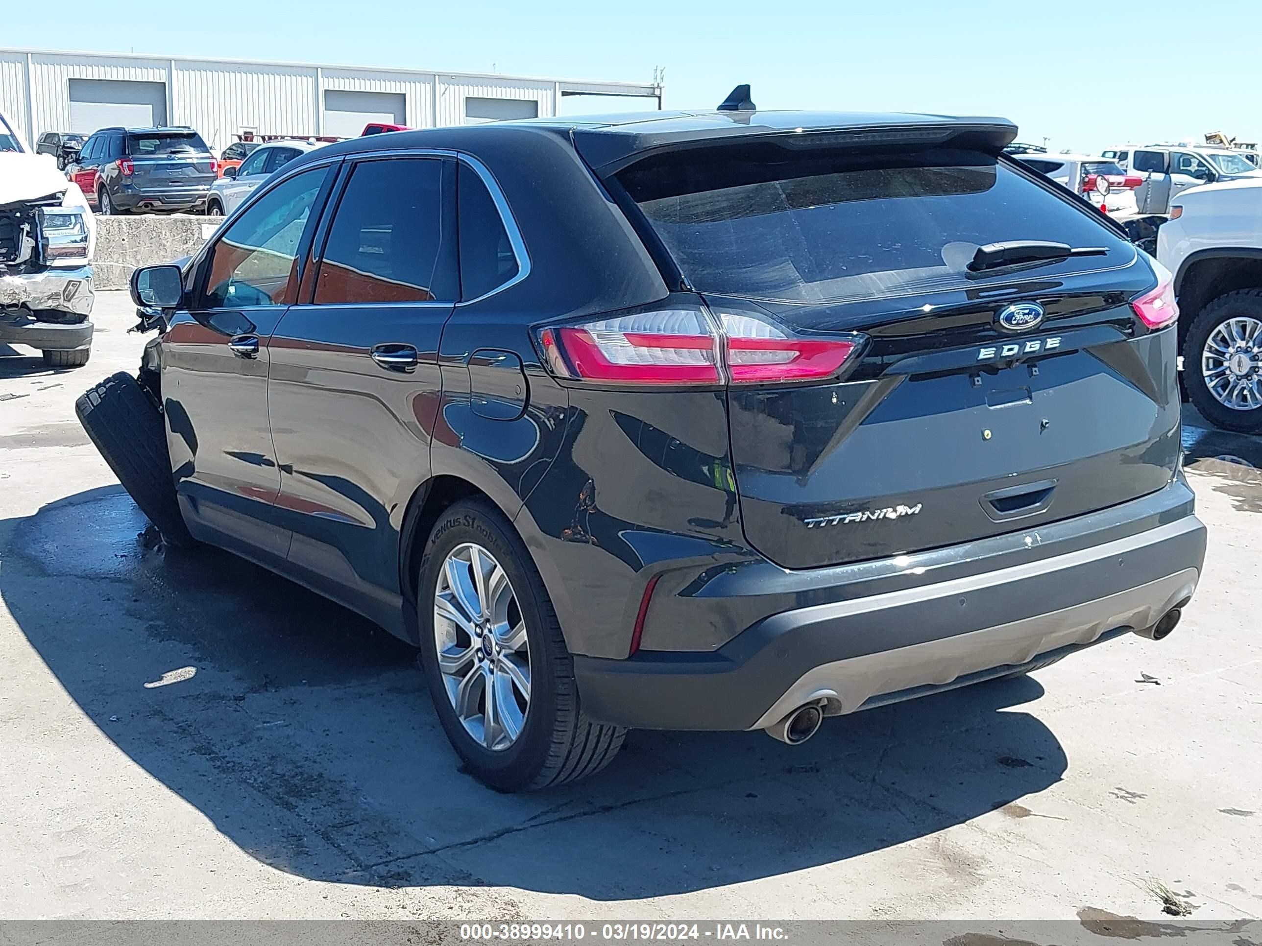 2021 Ford Edge Titanium vin: 2FMPK3K91MBA15564