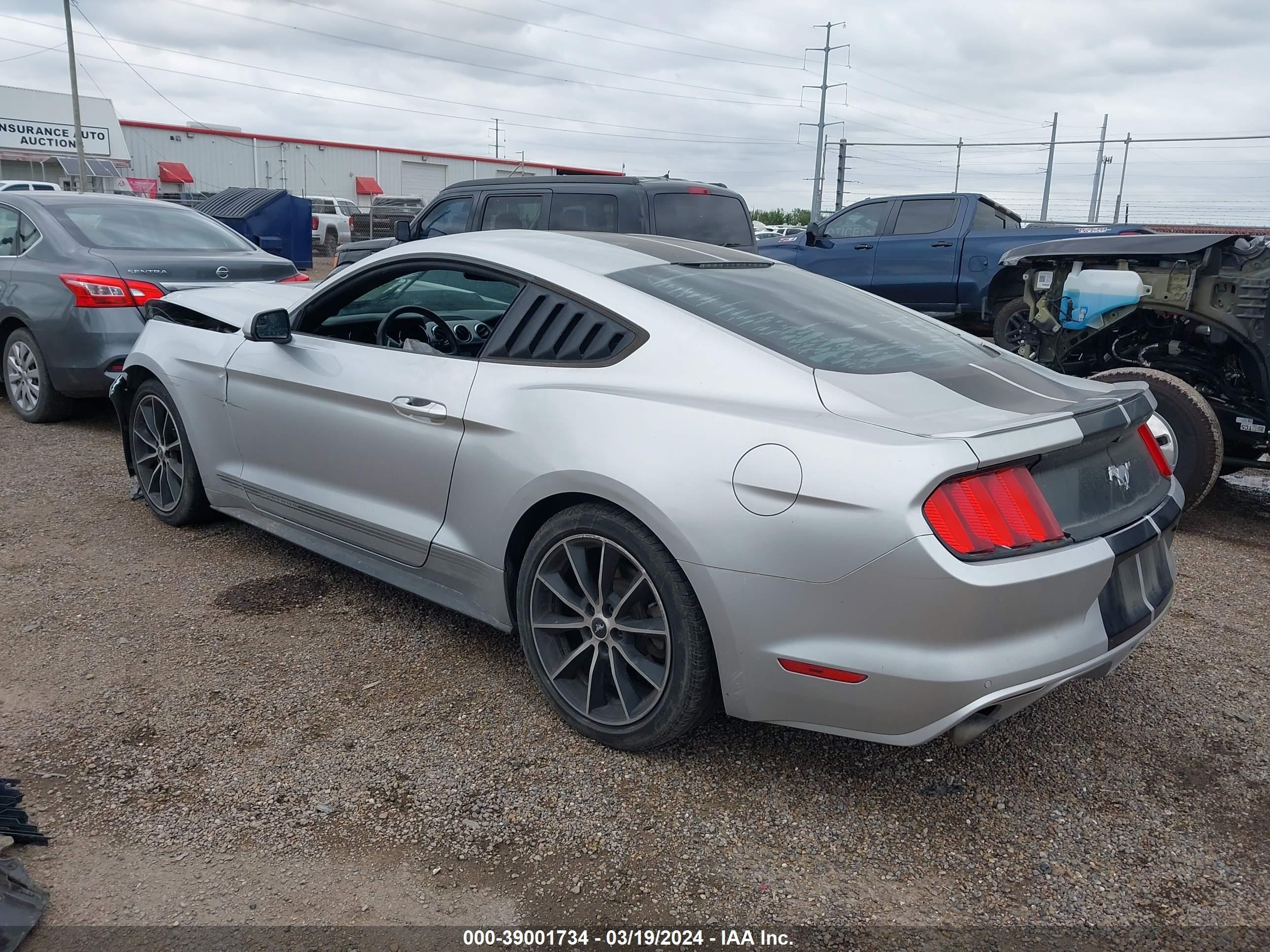 2015 Ford Mustang Ecoboost vin: 1FA6P8TH5F5318686