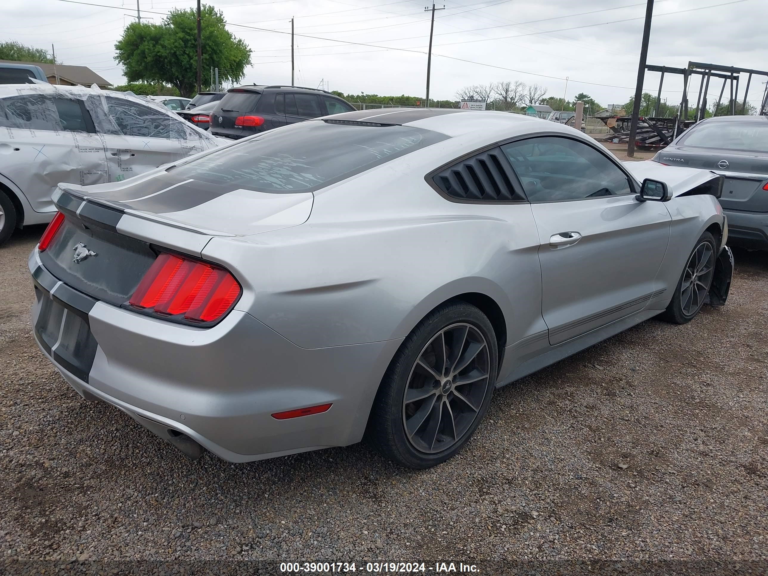 2015 Ford Mustang Ecoboost vin: 1FA6P8TH5F5318686