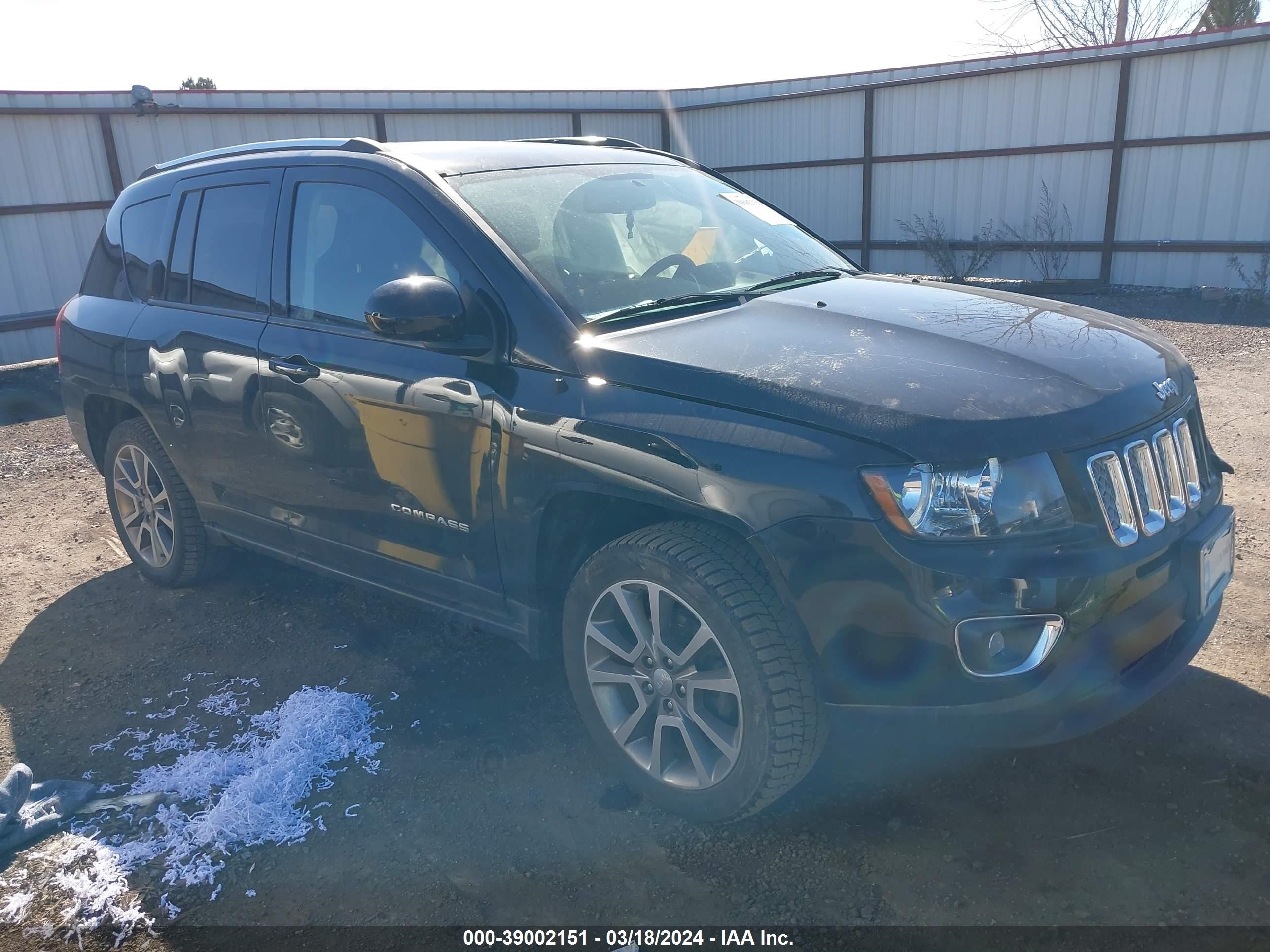 2017 Jeep Compass High Altitude 4X4 vin: 1C4NJDEB5HD100894