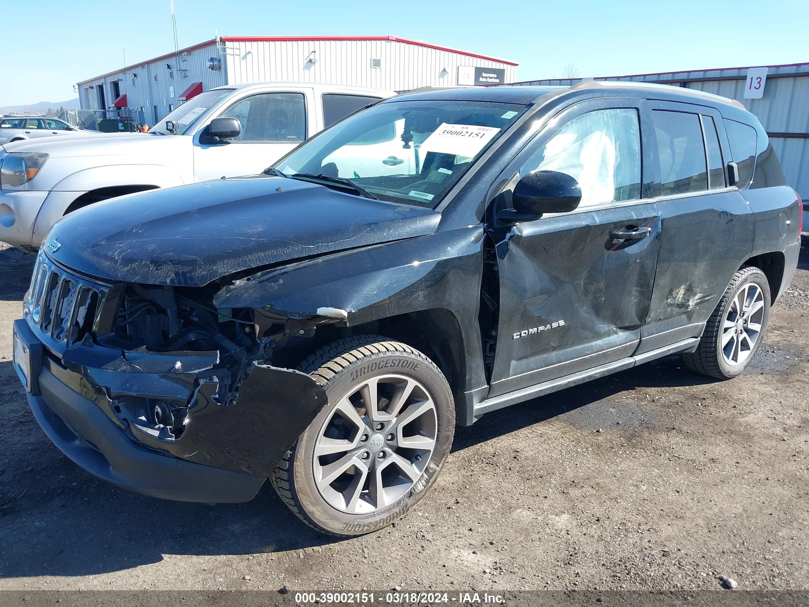 2017 Jeep Compass High Altitude 4X4 vin: 1C4NJDEB5HD100894