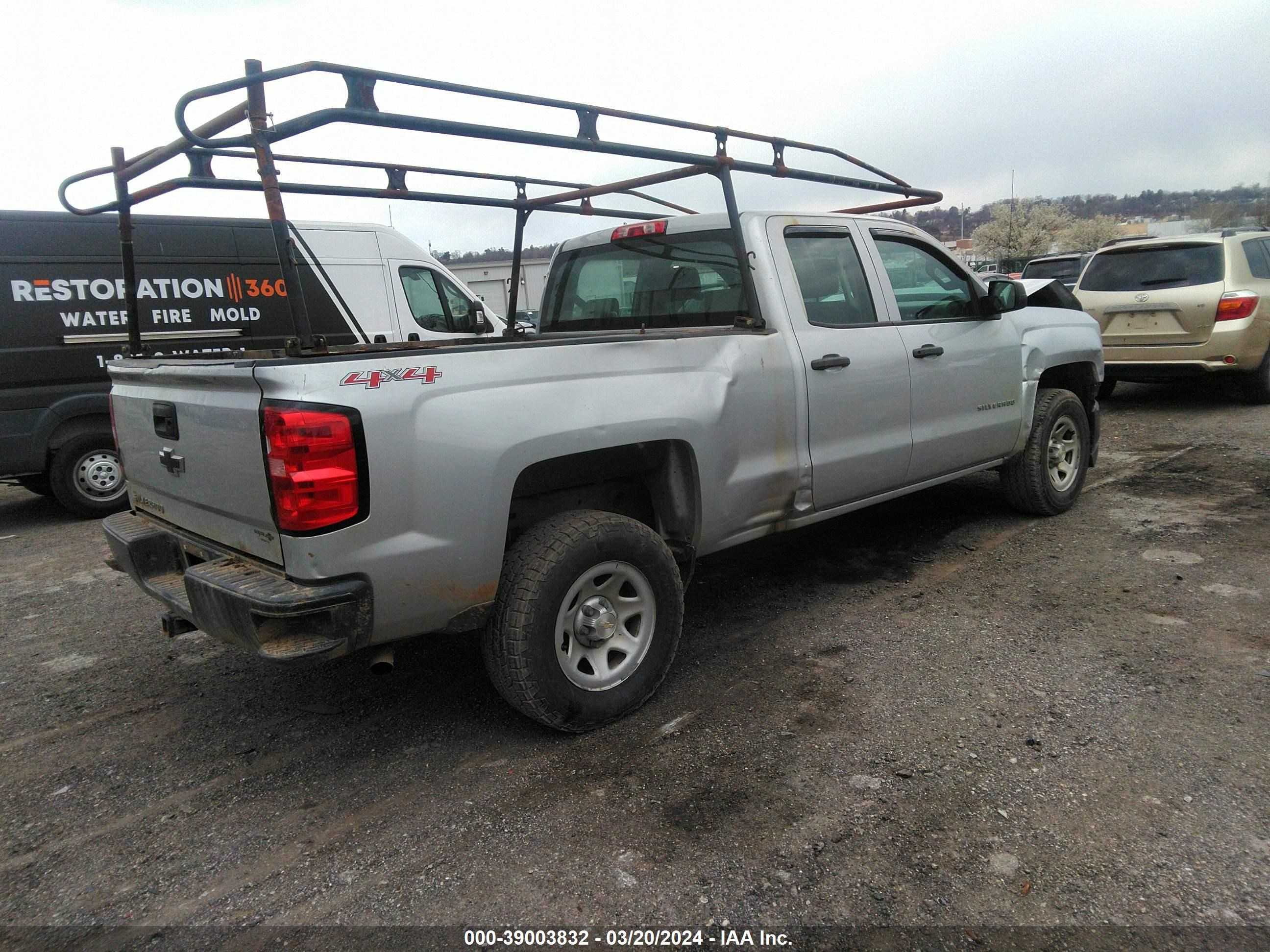 2017 Chevrolet Silverado 1500 Wt vin: 1GCVKNEC1HZ187434