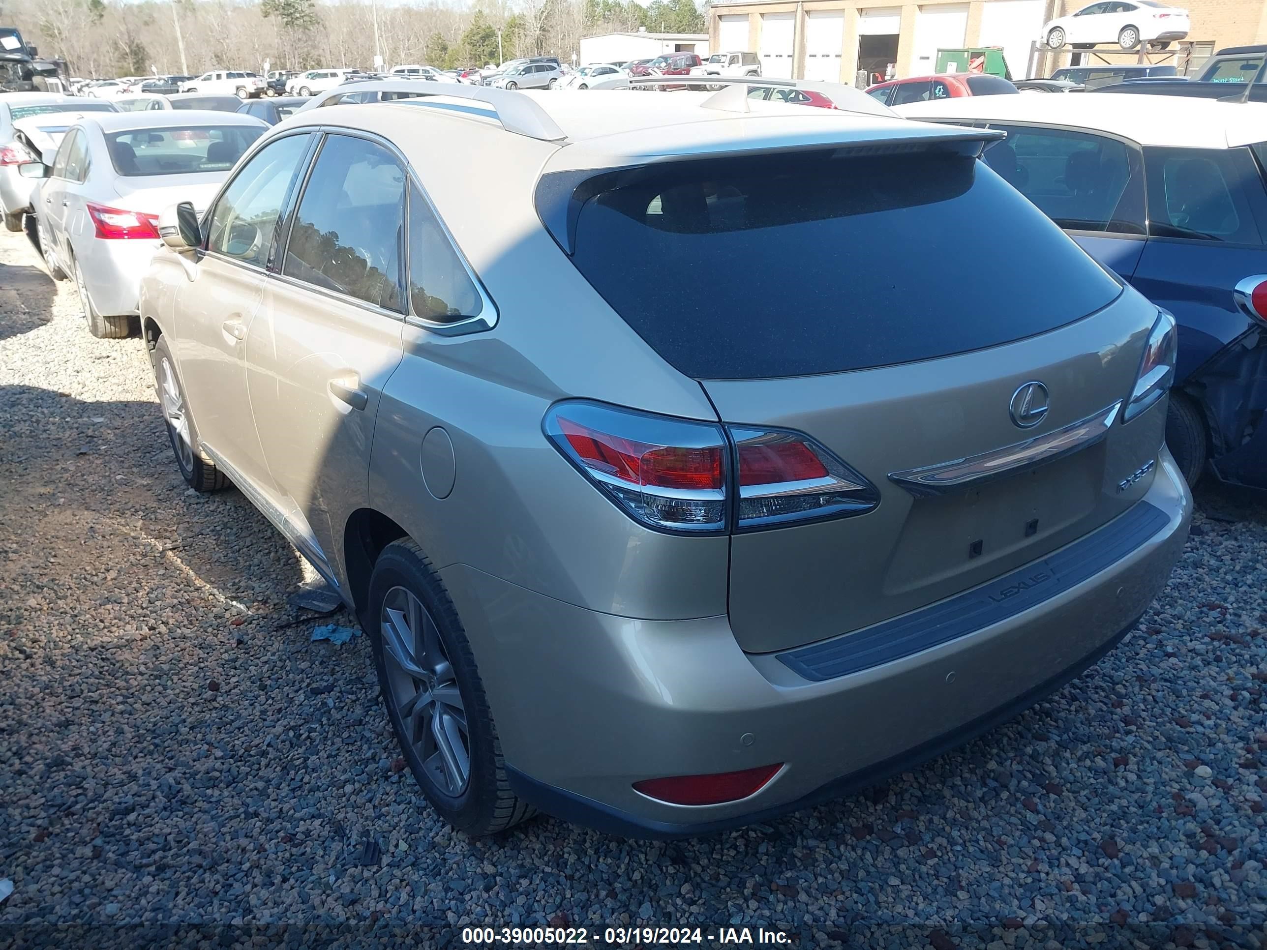 2015 Lexus Rx 350 vin: JTJBK1BA3F2482259