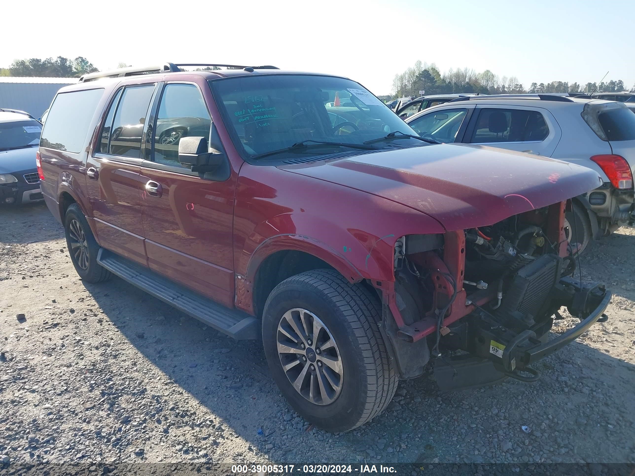 2016 Ford Expedition El Xlt vin: 1FMJK1JT4GEF45205