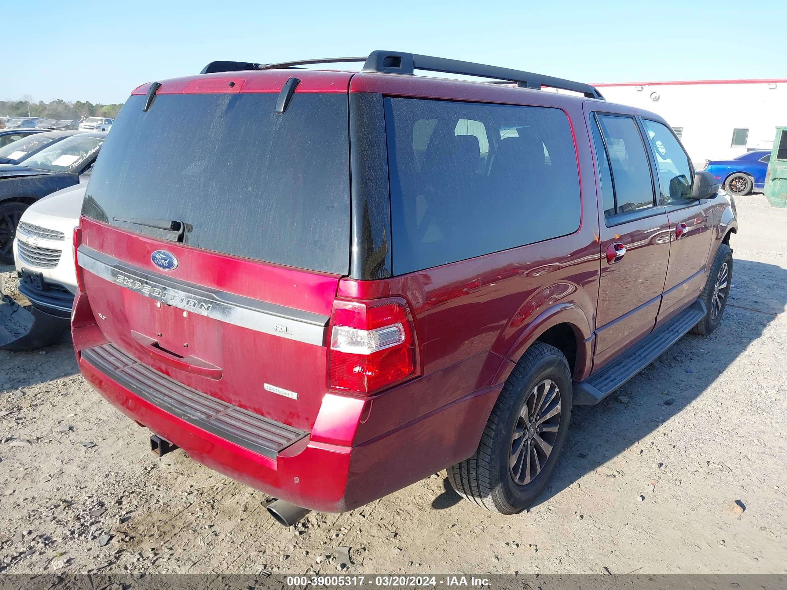 2016 Ford Expedition El Xlt vin: 1FMJK1JT4GEF45205