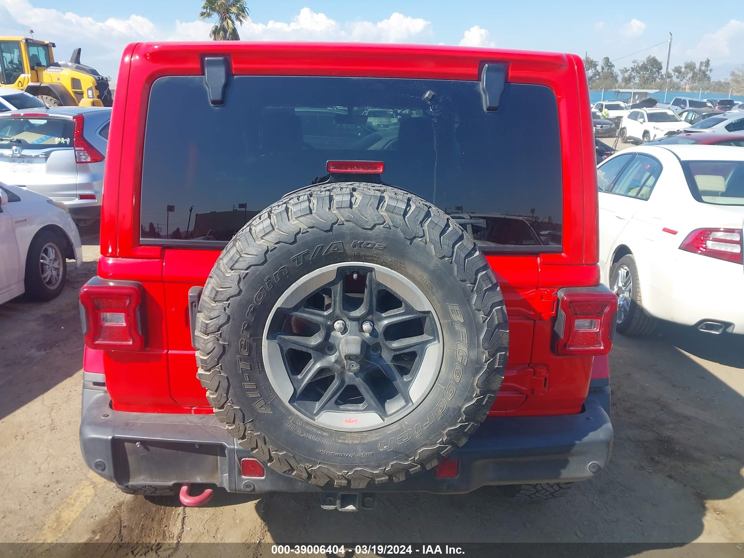 2019 Jeep Wrangler Unlimited Rubicon 4X4 vin: 1C4HJXFG3KW521954