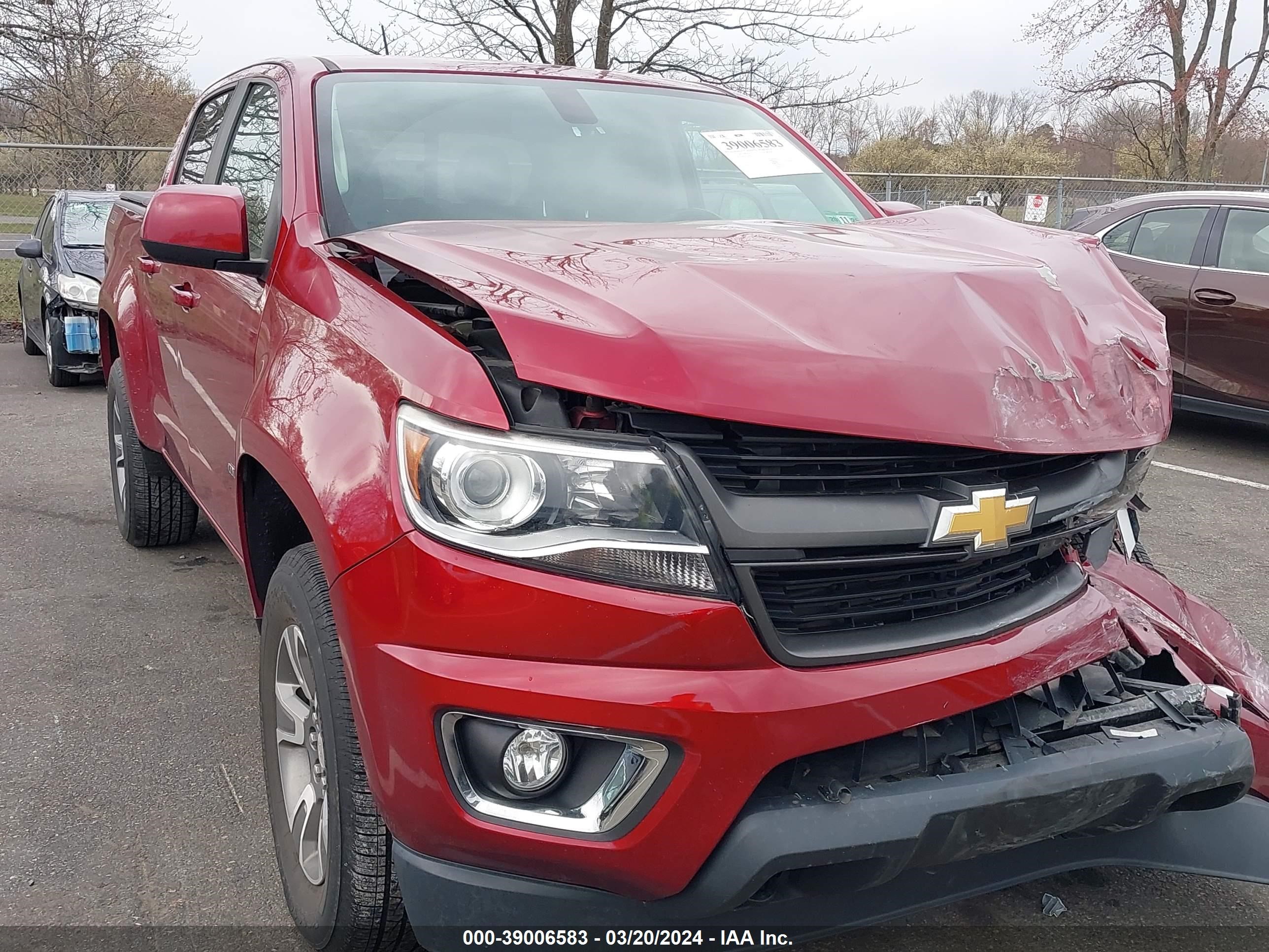 2018 Chevrolet Colorado Z71 vin: 1GCGTDEN8J1189817