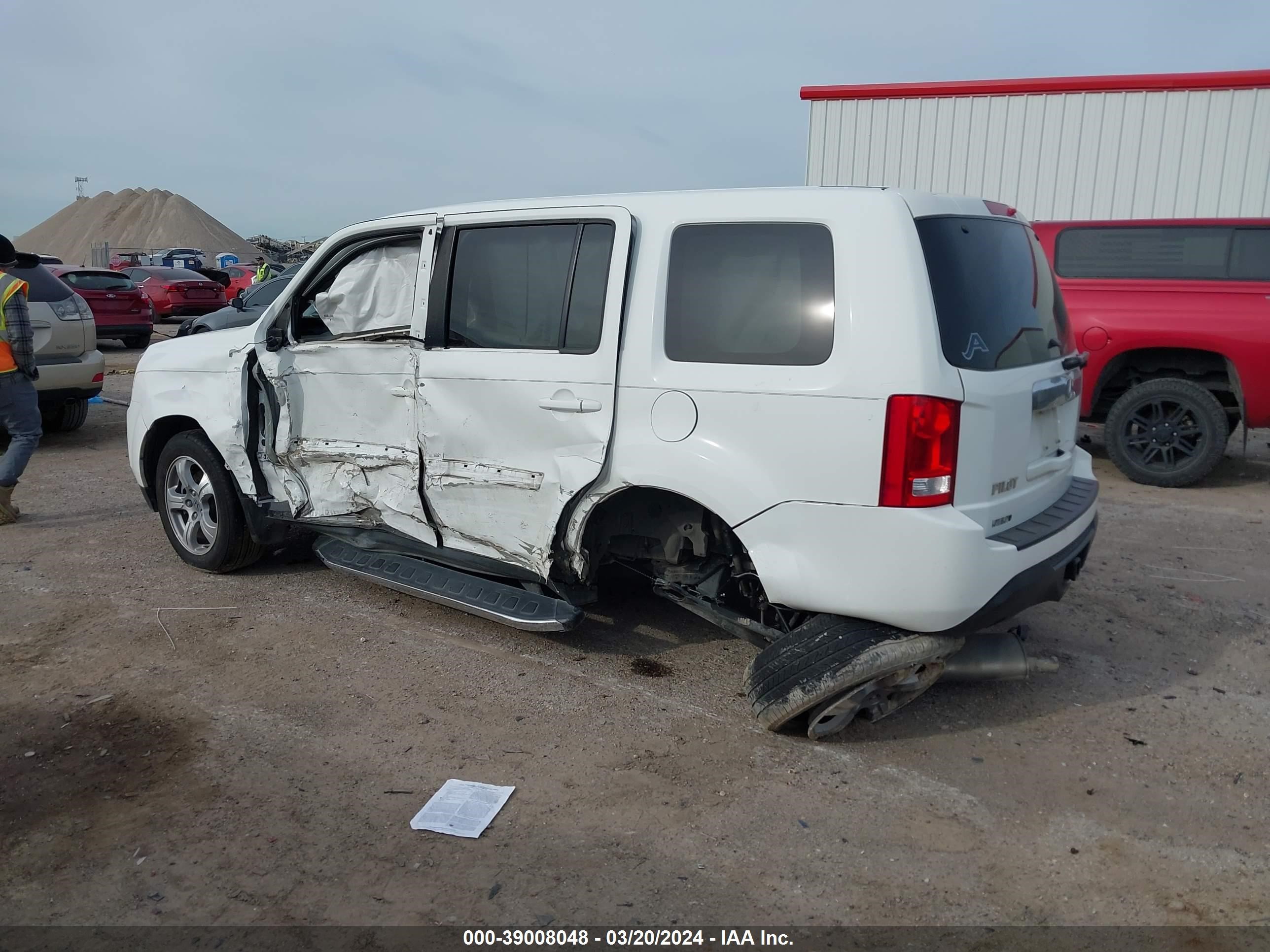 2015 Honda Pilot Ex-L vin: 5FNYF3H50FB023792