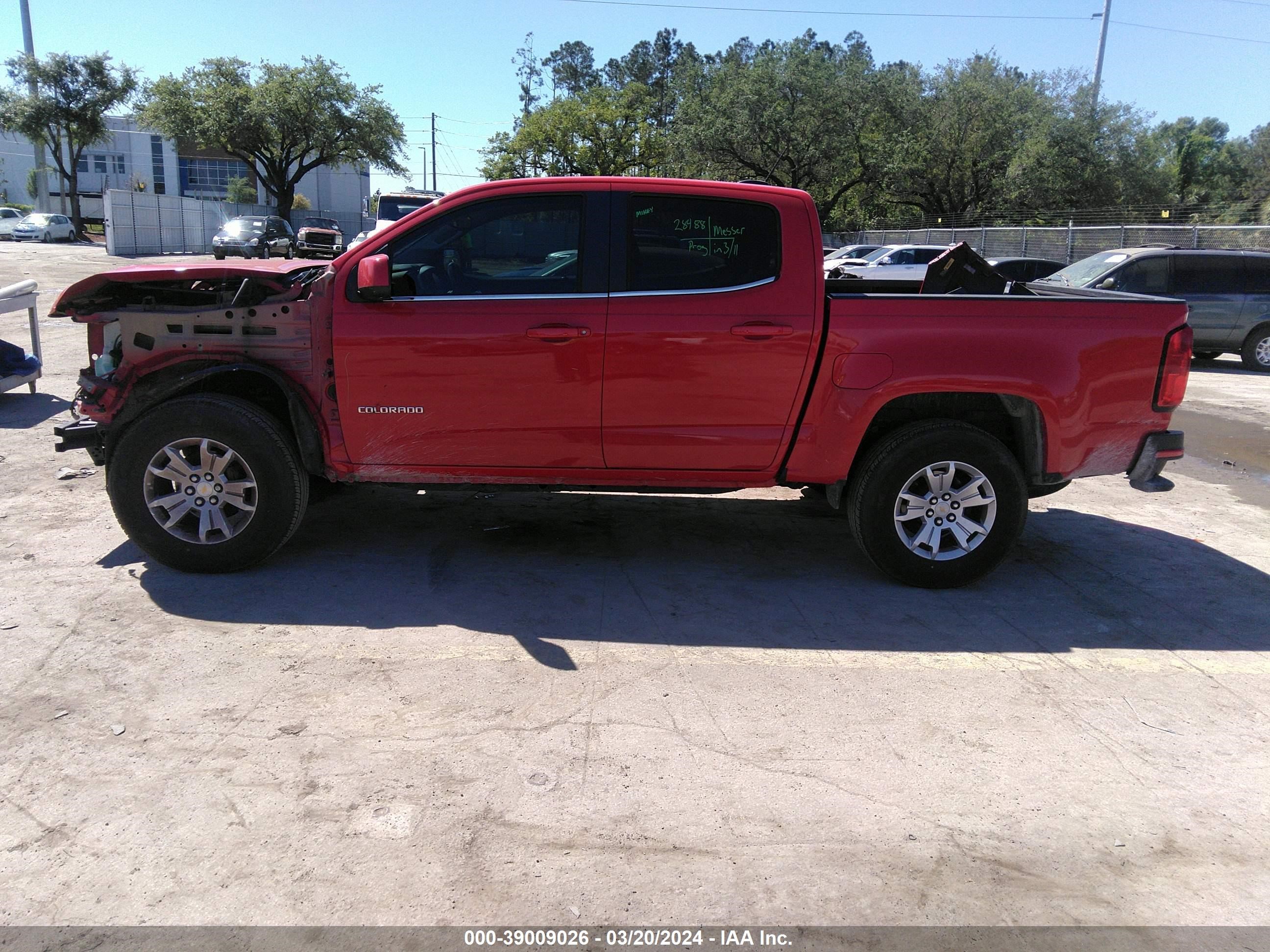 2018 Chevrolet Colorado Lt vin: 1GCGSCEN5J1104879