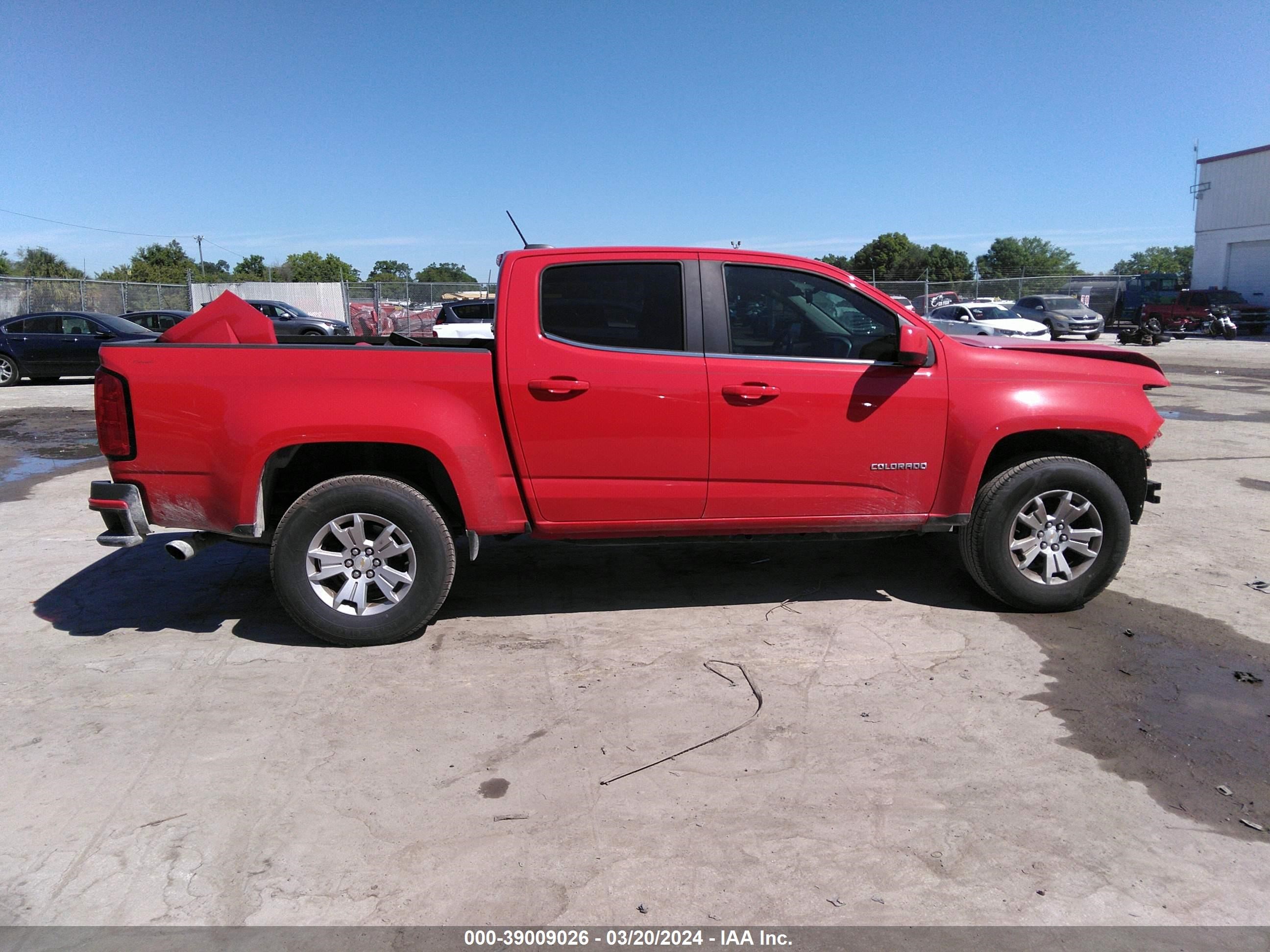 2018 Chevrolet Colorado Lt vin: 1GCGSCEN5J1104879