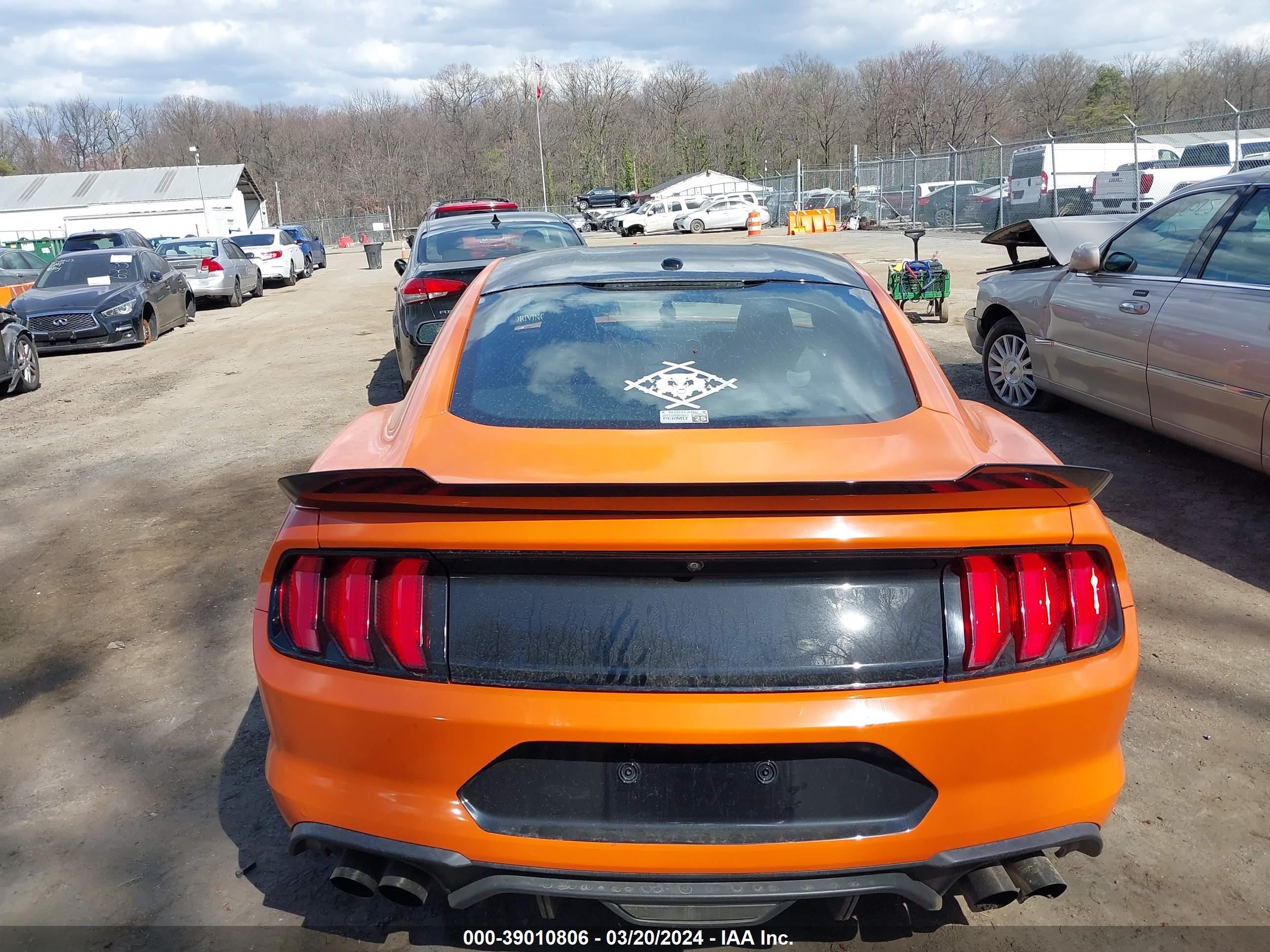 2019 Ford Mustang Gt Premium vin: 1FA6P8CF7K5195773