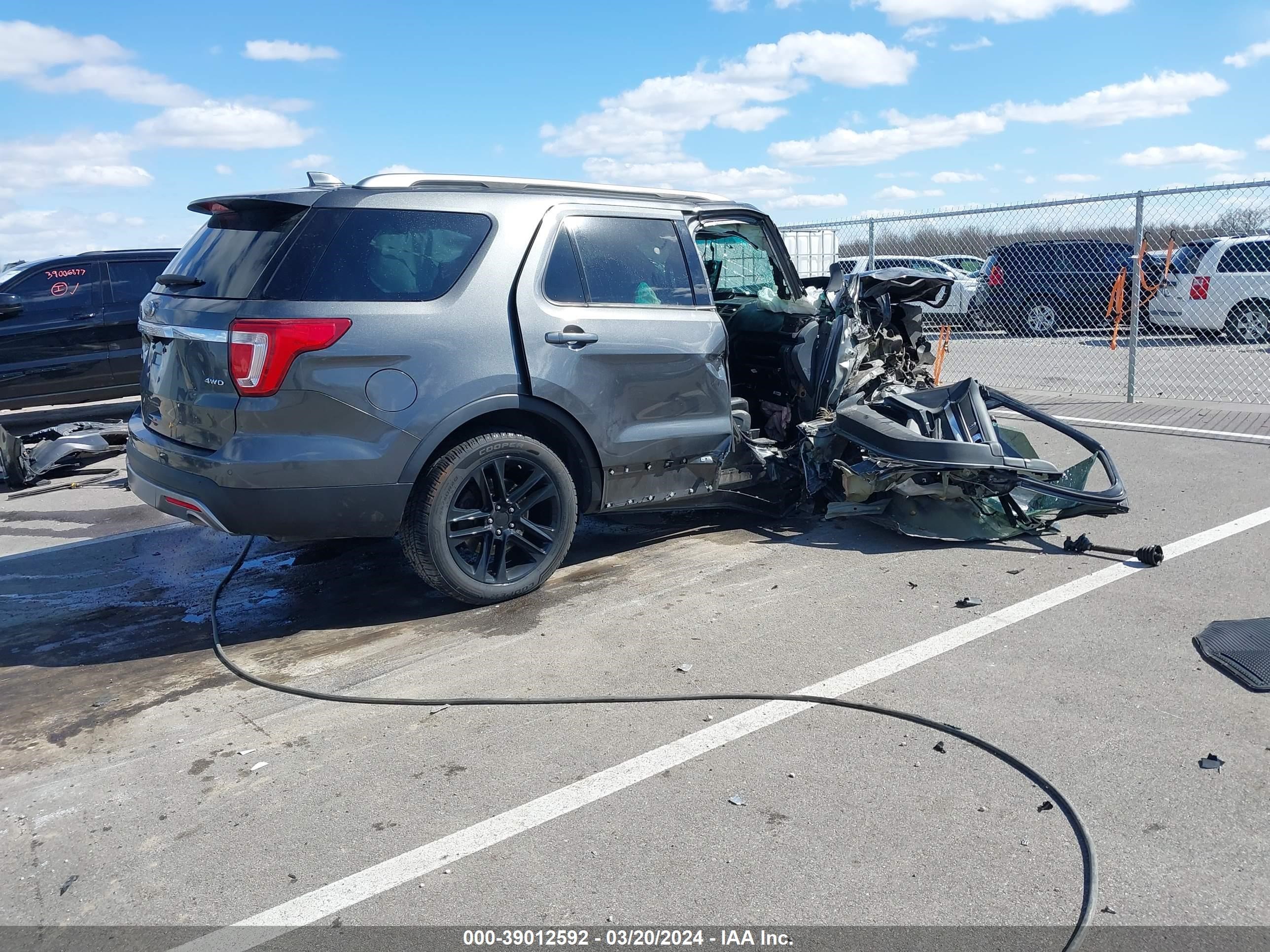 2016 Ford Explorer Xlt vin: 1FM5K8D87GGA23884