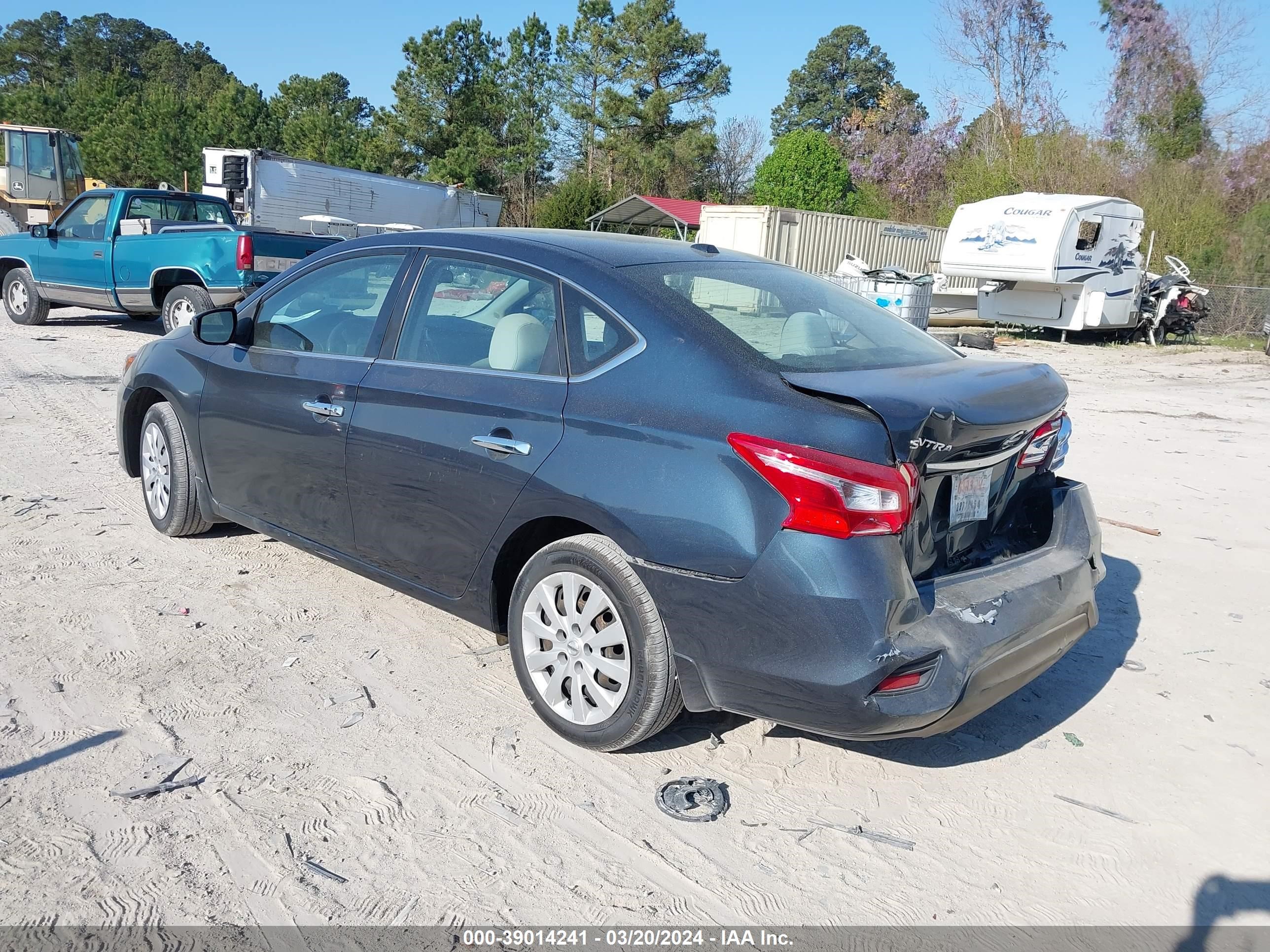 2016 Nissan Sentra Sv vin: 3N1AB7AP7GL671023