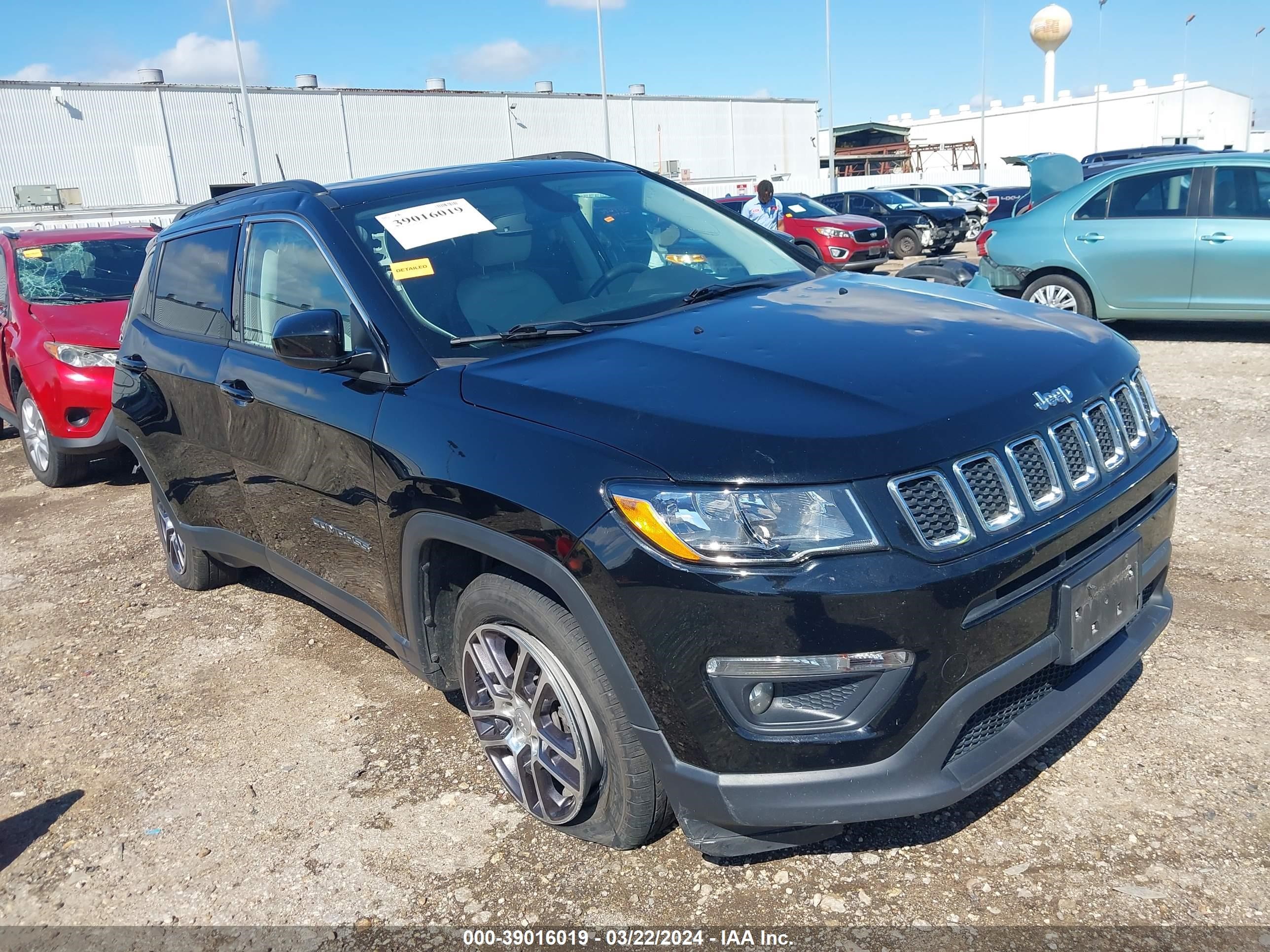 2019 Jeep Compass Sun And Wheel Fwd vin: 3C4NJCBBXKT646428