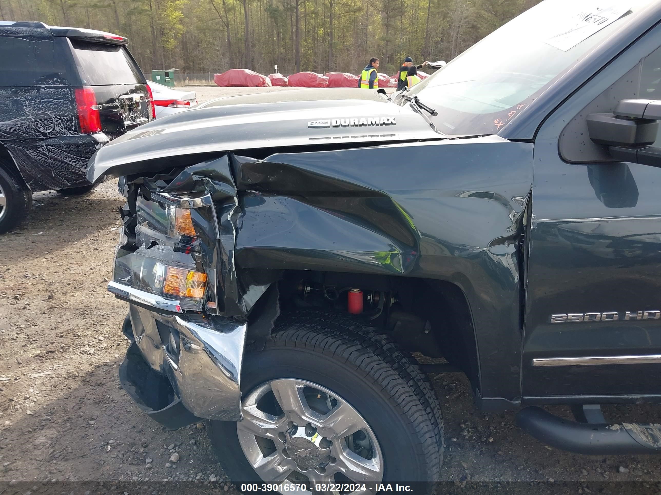 2018 Chevrolet Silverado 2500Hd Ltz vin: 1GC1KWEY5JF240787