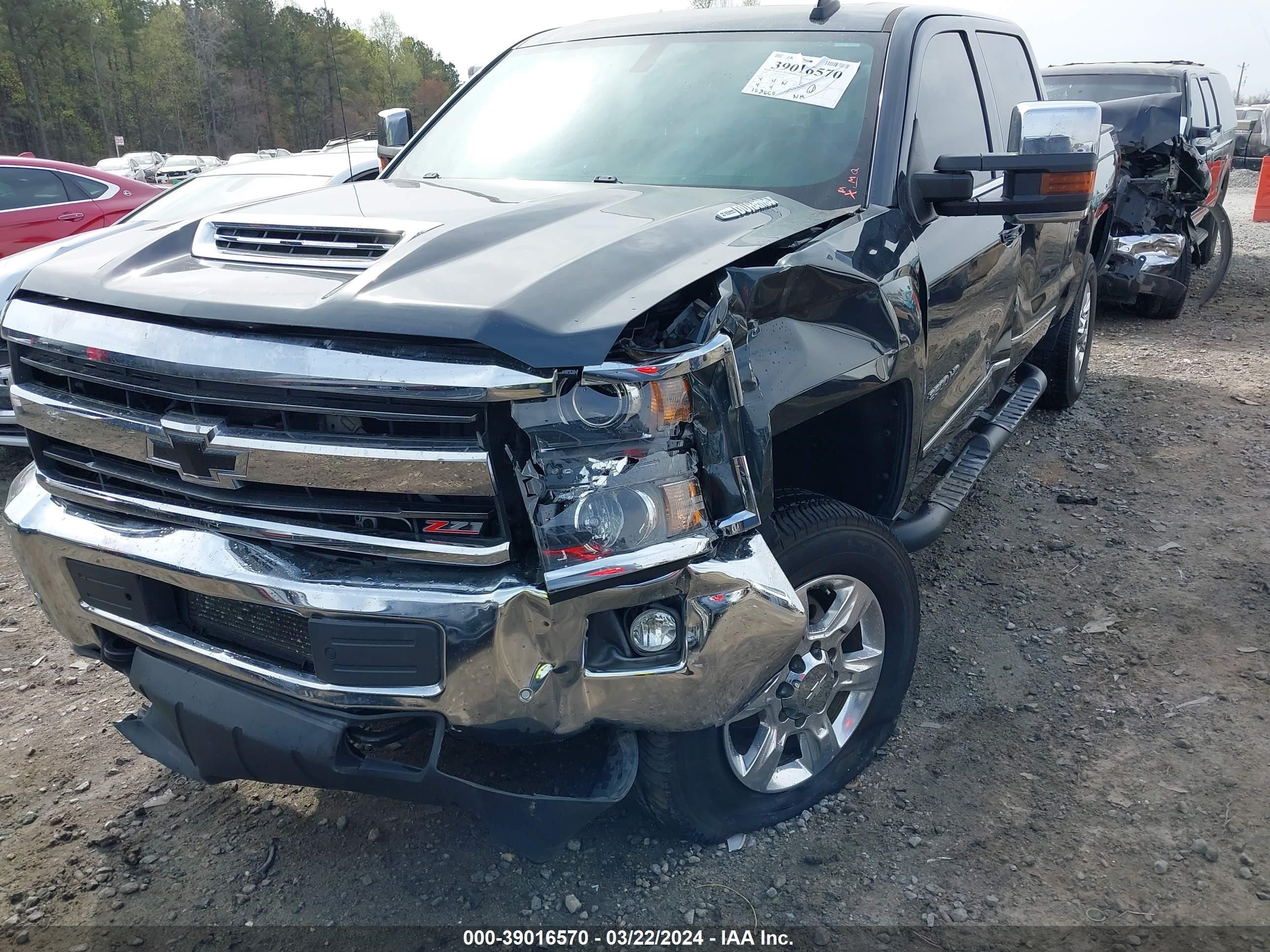 2018 Chevrolet Silverado 2500Hd Ltz vin: 1GC1KWEY5JF240787