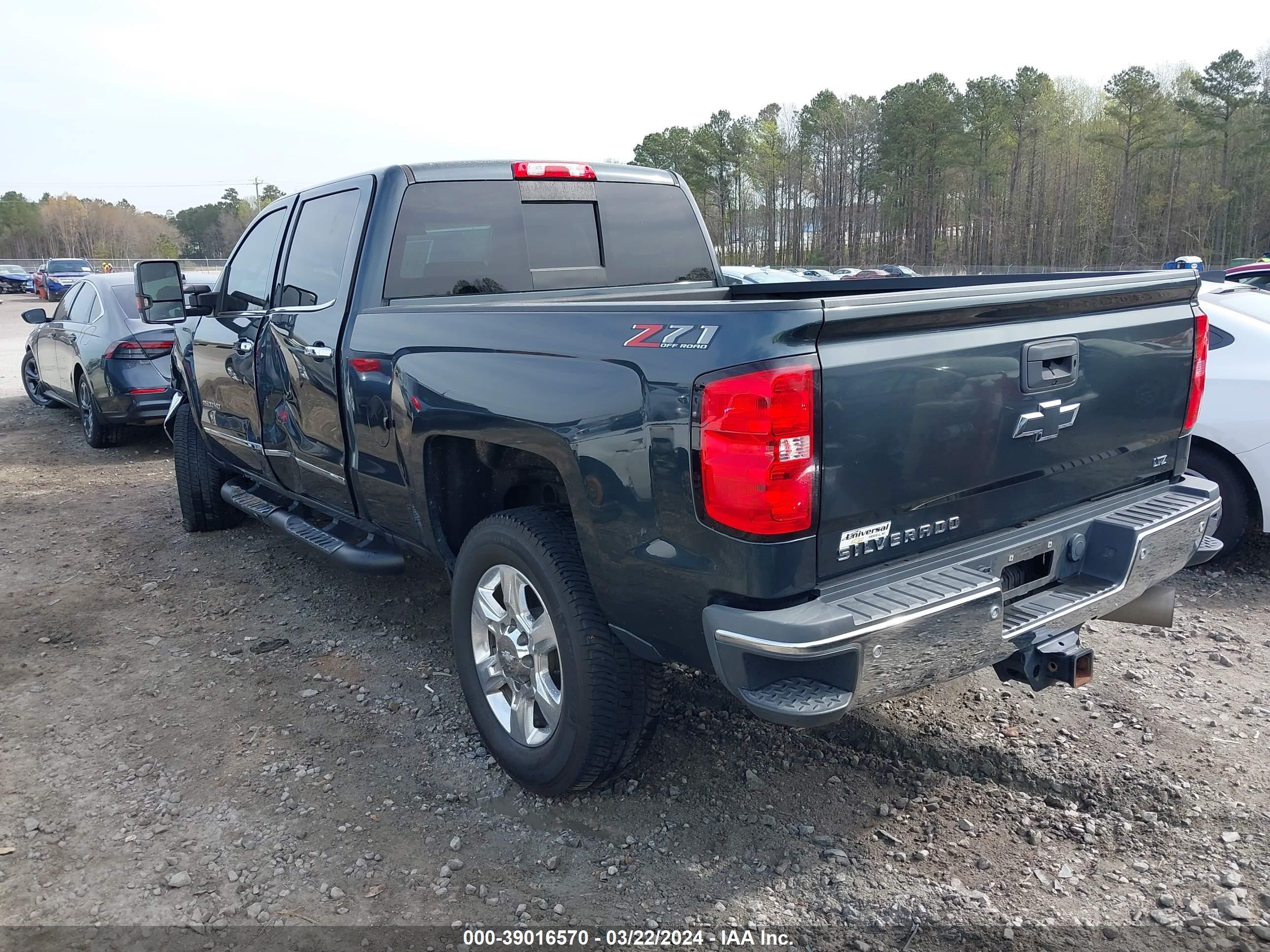 2018 Chevrolet Silverado 2500Hd Ltz vin: 1GC1KWEY5JF240787