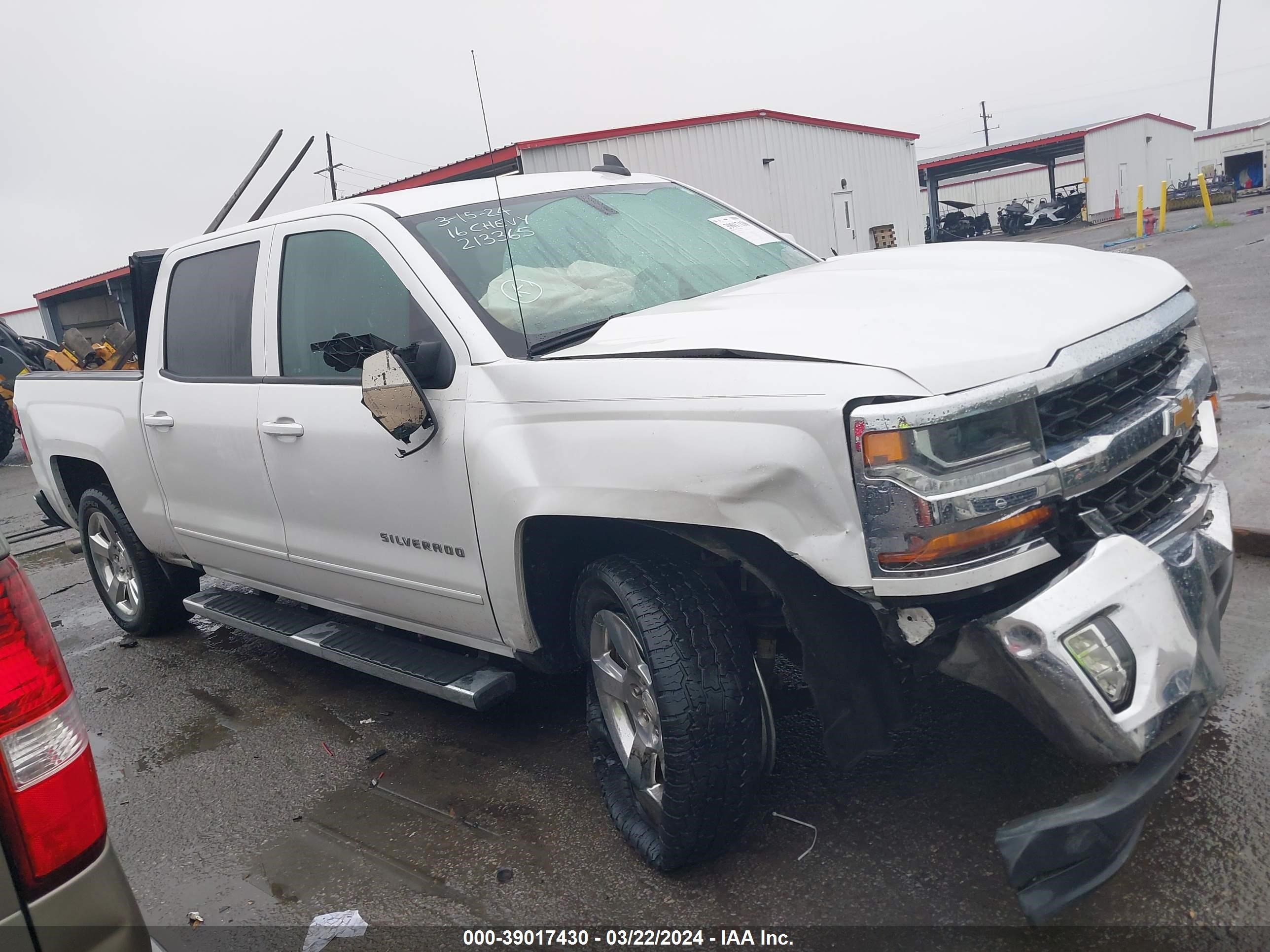 2016 Chevrolet Silverado 1500 1Lt vin: 3GCPCREC3GG213365