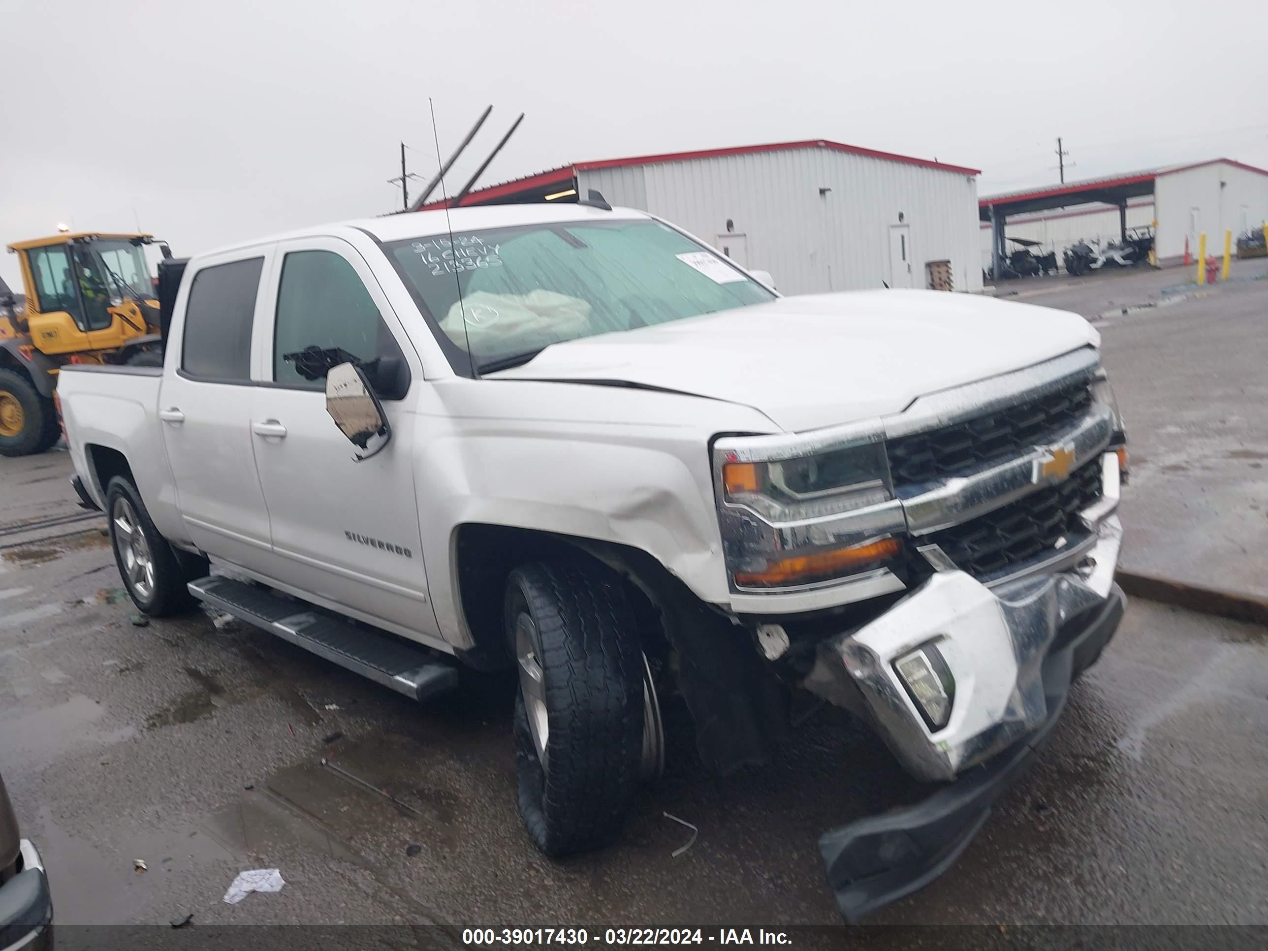 2016 Chevrolet Silverado 1500 1Lt vin: 3GCPCREC3GG213365