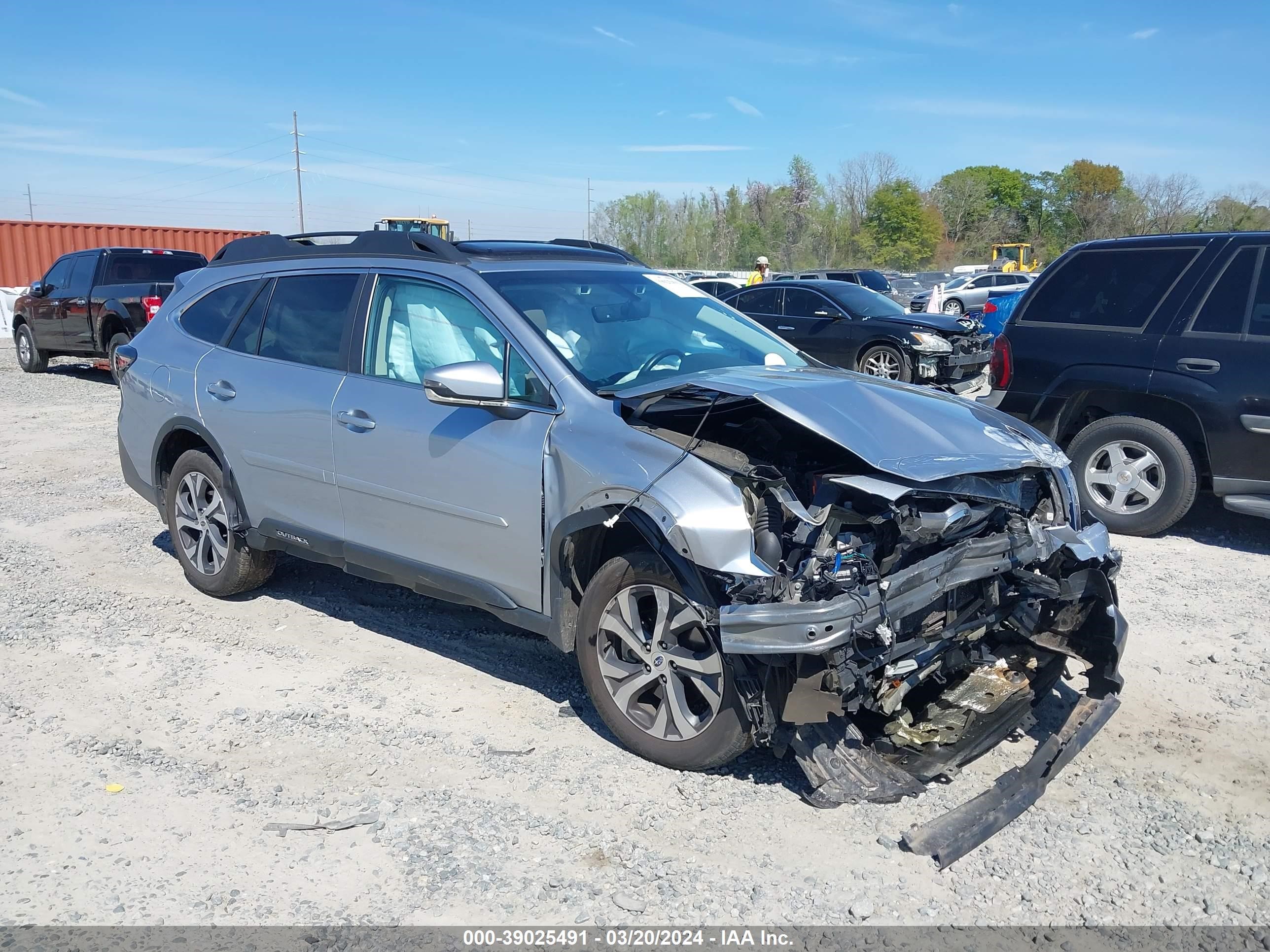 2022 Subaru Outback Limited Xt vin: 4S4BTGND6N3228123