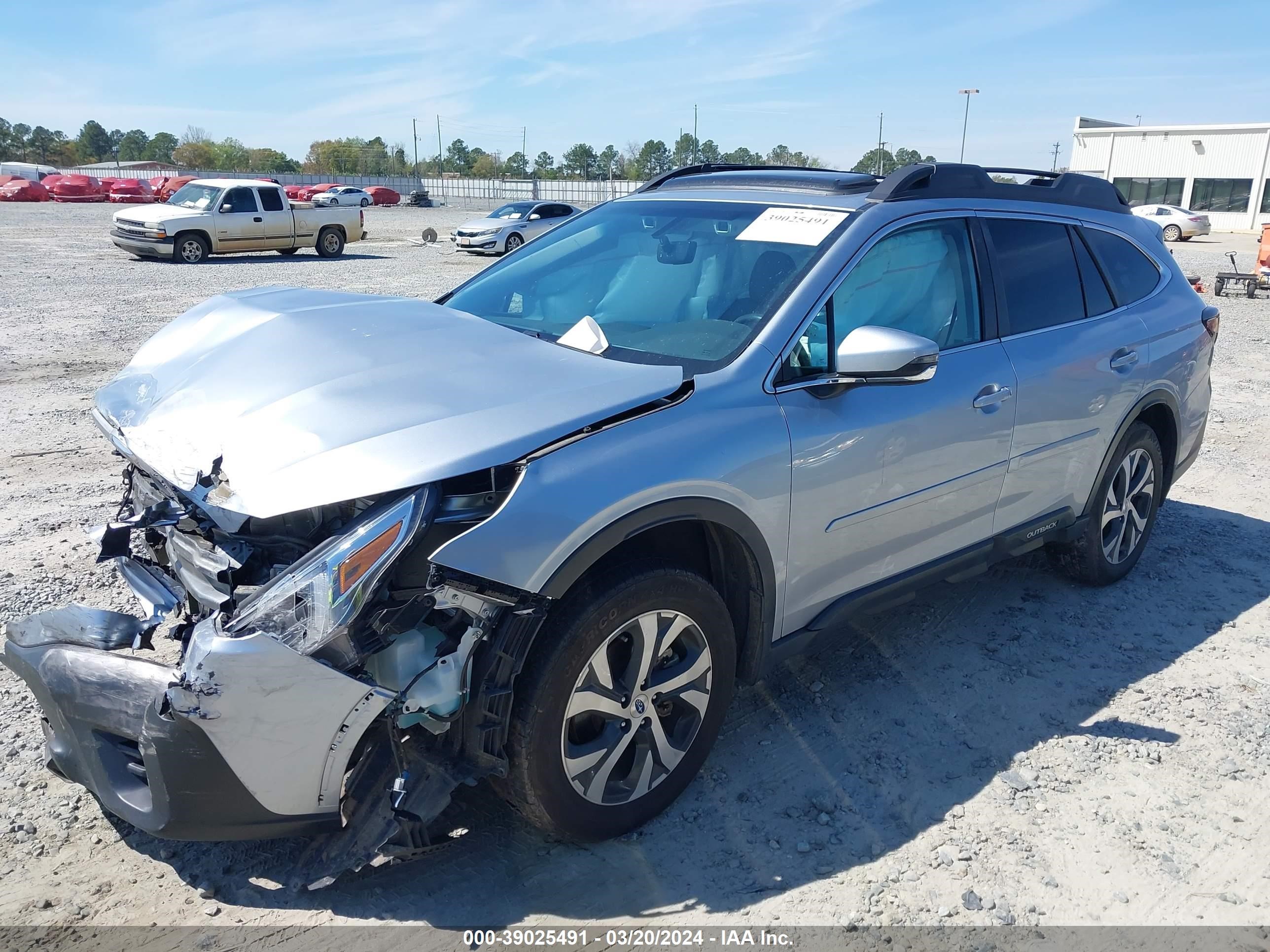 2022 Subaru Outback Limited Xt vin: 4S4BTGND6N3228123