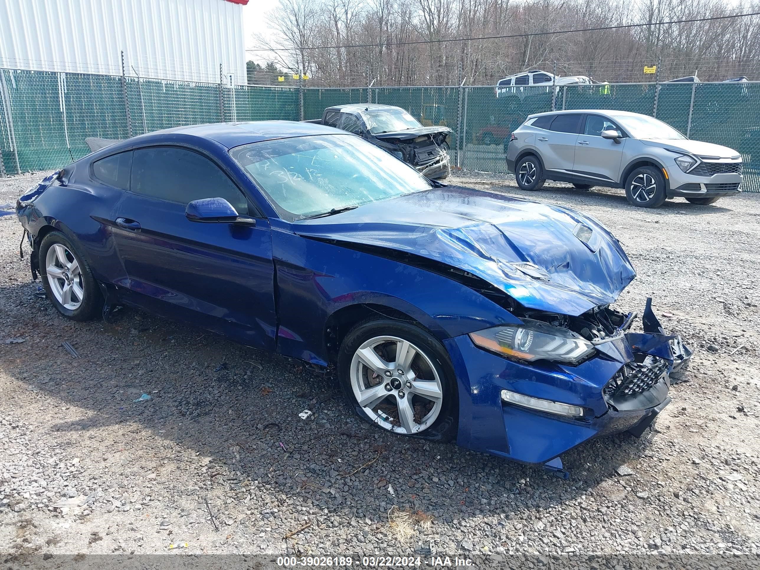 2018 Ford Mustang Ecoboost vin: 1FA6P8TH5J5126242