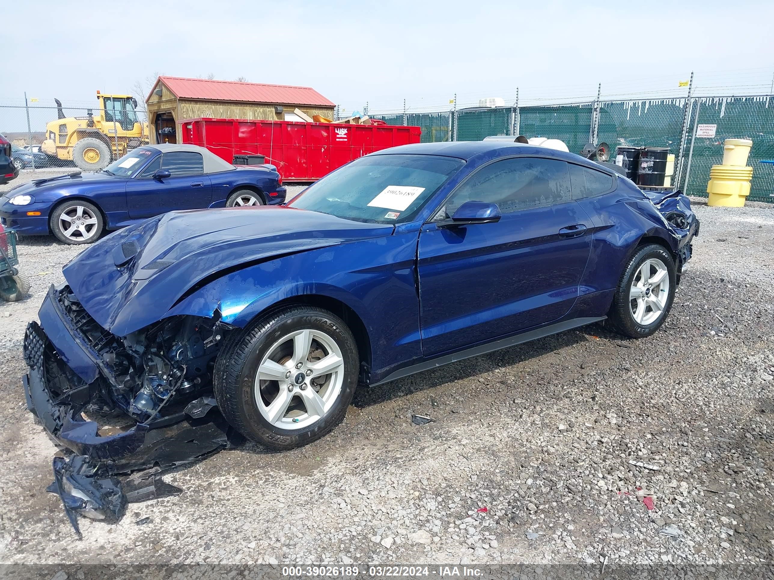 2018 Ford Mustang Ecoboost vin: 1FA6P8TH5J5126242