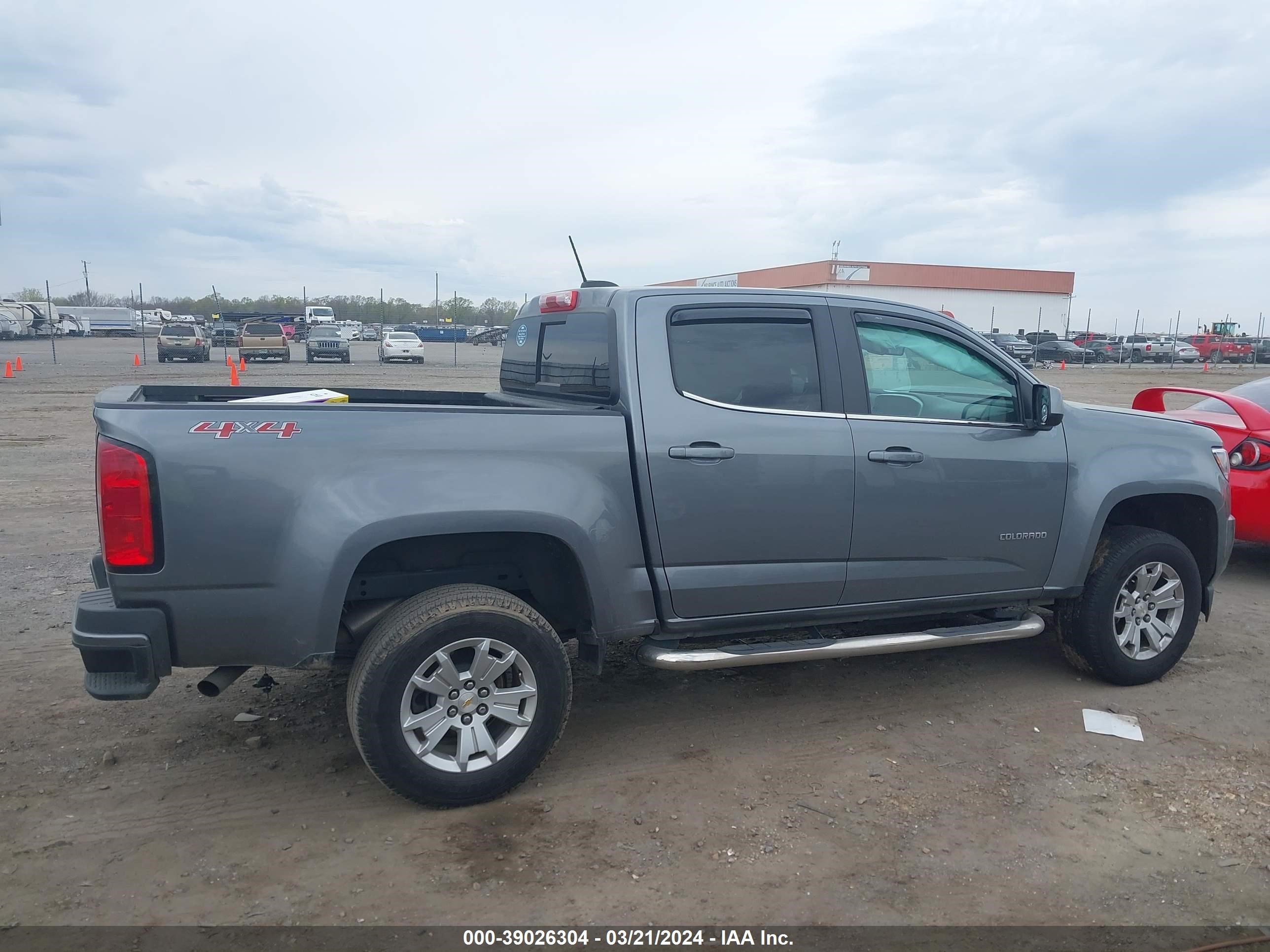 2020 Chevrolet Colorado 4Wd Short Box Lt vin: 1GCGTCEN9L1233806